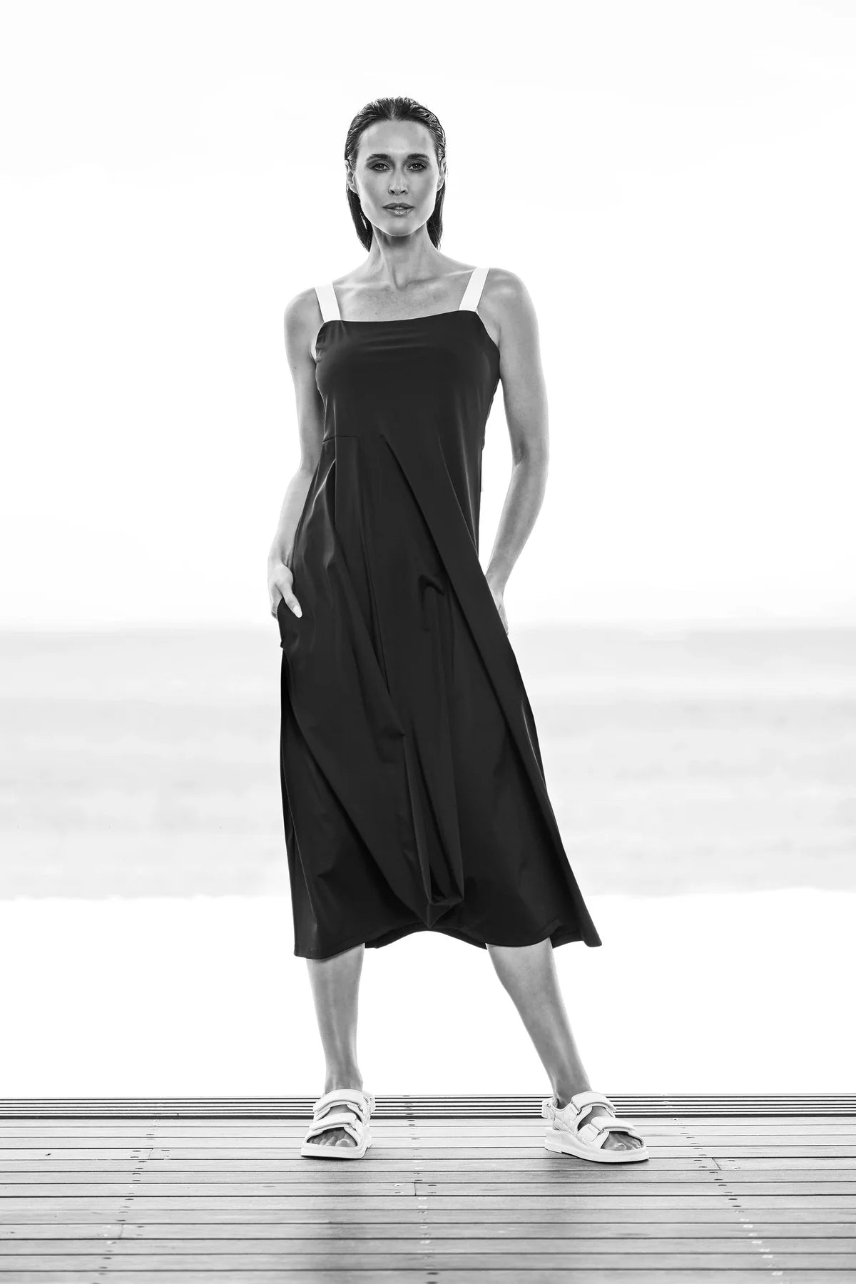 Lounge The Label Jersey Travel Dress - Roccella