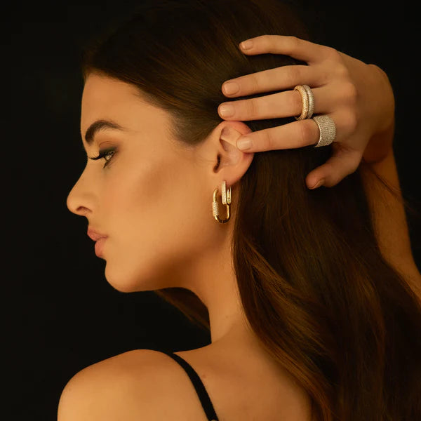 Zahar Macey Earings - Gold
