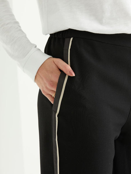 Marco Polo 7 8 Trim Pant Black