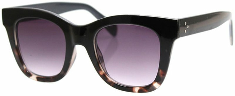 Reality Eyewear Crush - Black Splice/Purple Fade Lense