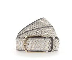 B.belt Zoe - Off White/Silver – Trends Boutique Midland