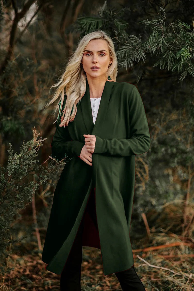 Bridge Lord Edge To Edge Longline Cardigan Forest – Trends