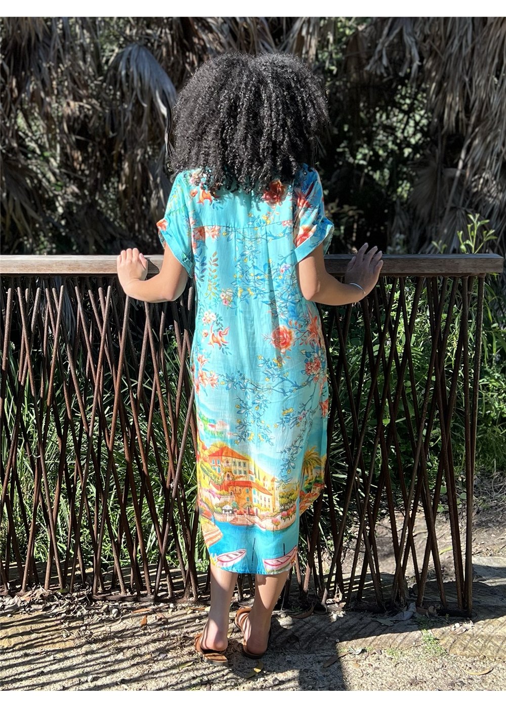 Cienna Como Dresden Dress - Print