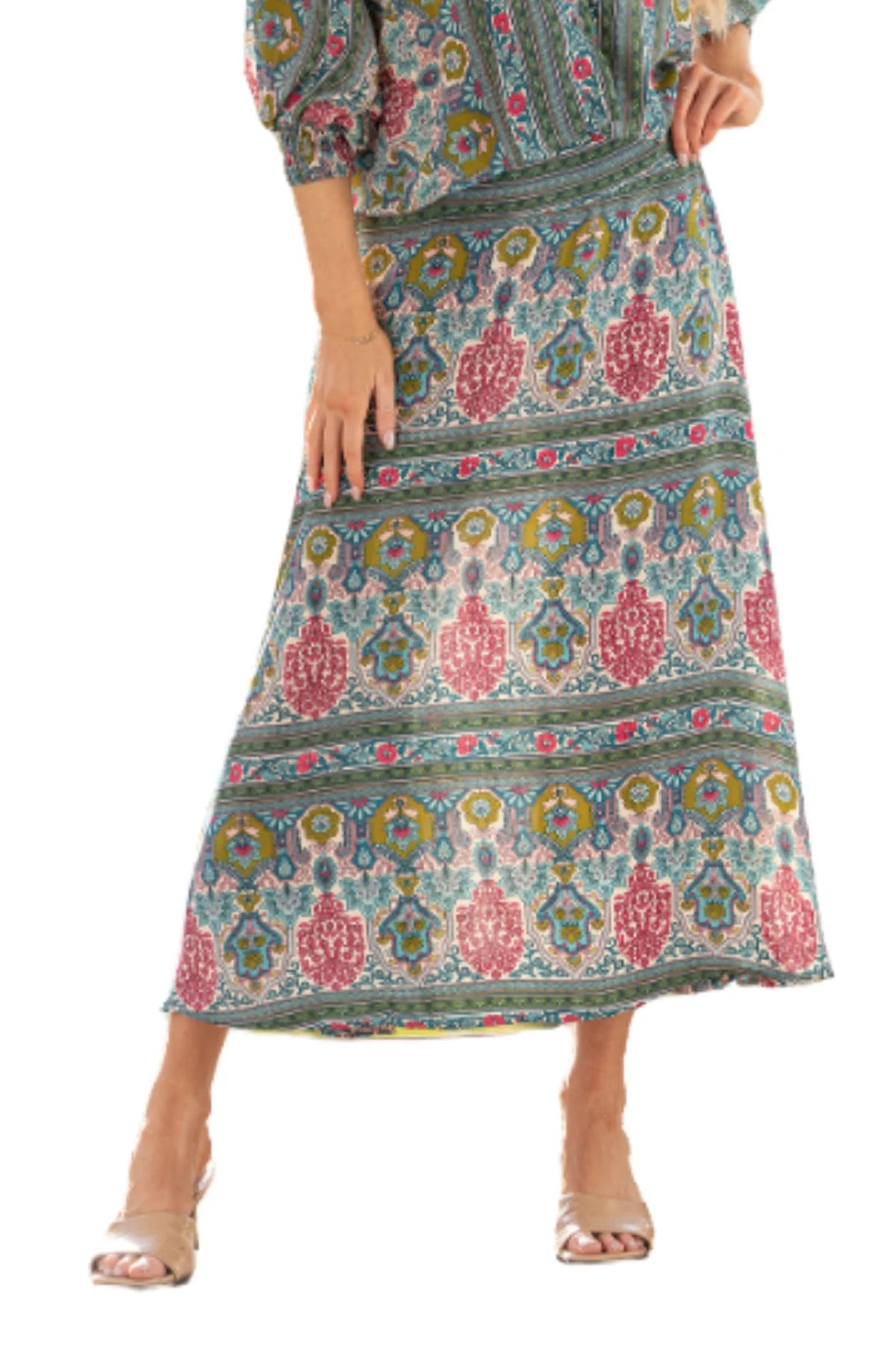 Cienna Ashanti A-Line Skirt - Print