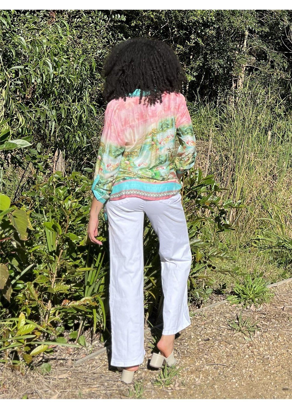 Cienna Flamingo Shirt - Print