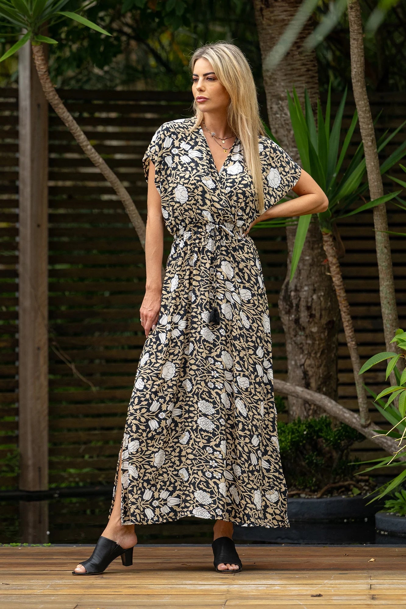Cienna Imogen Maxi Dress - Print