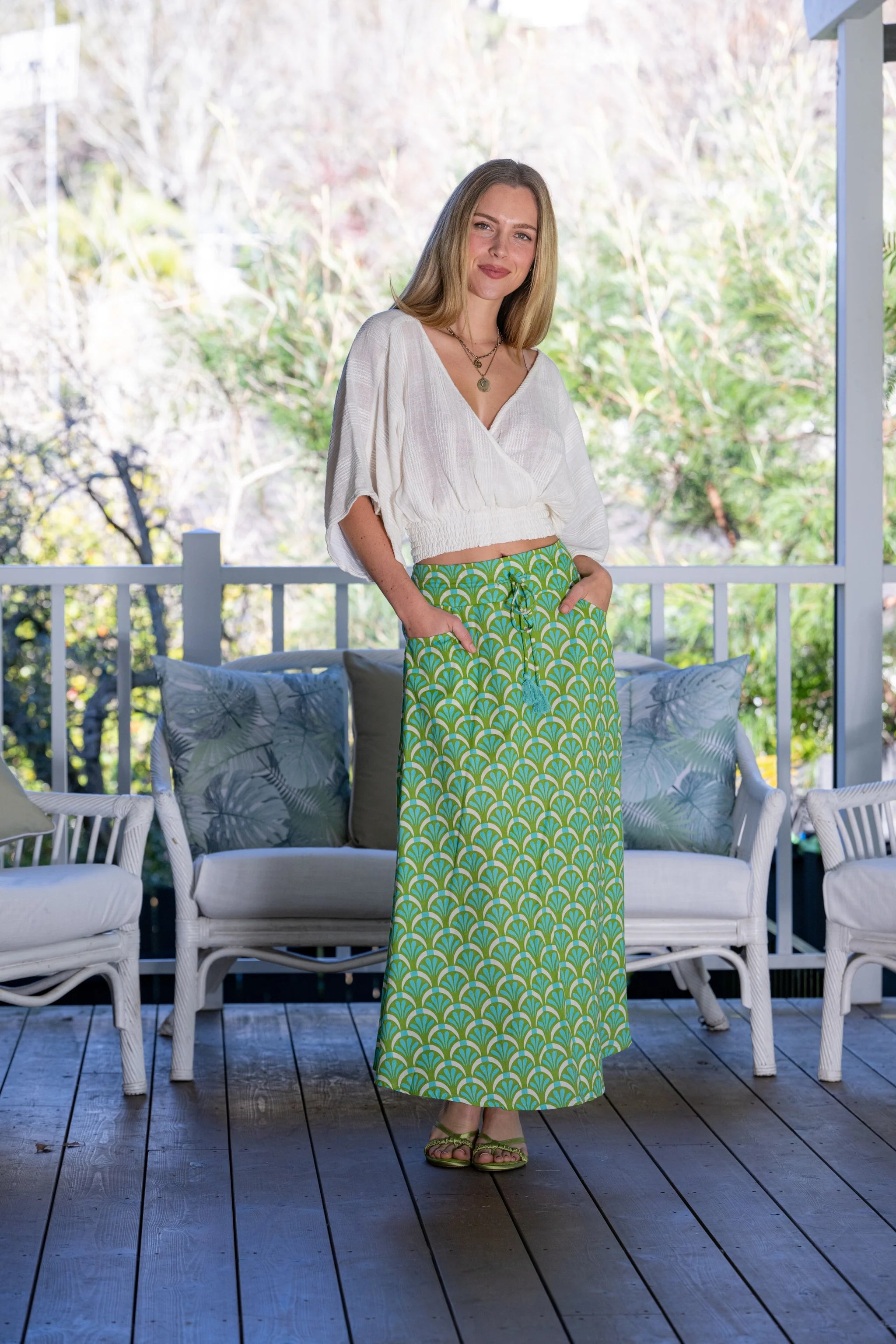 Cienna Leeta Dakota Skirt - Print