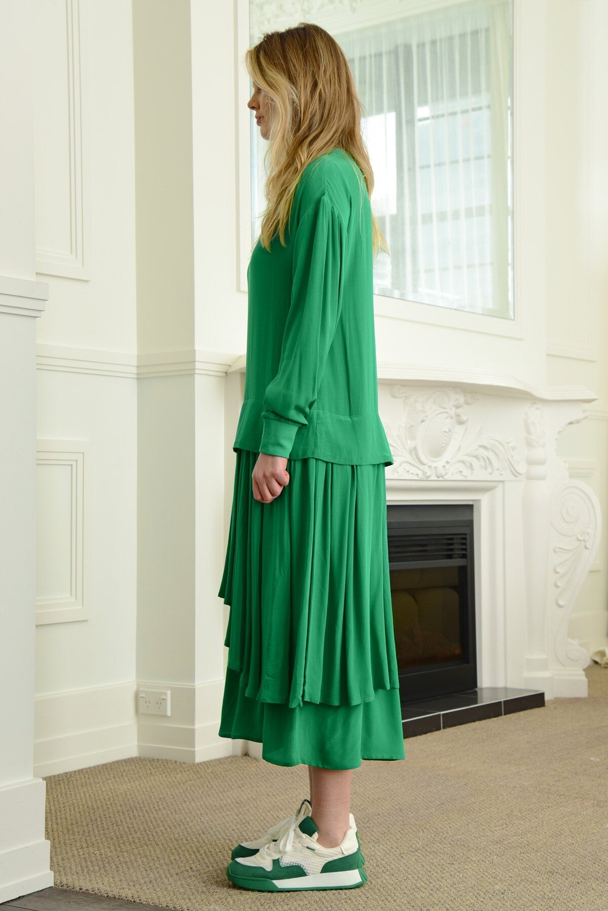 Curate All You Need Dress - Green