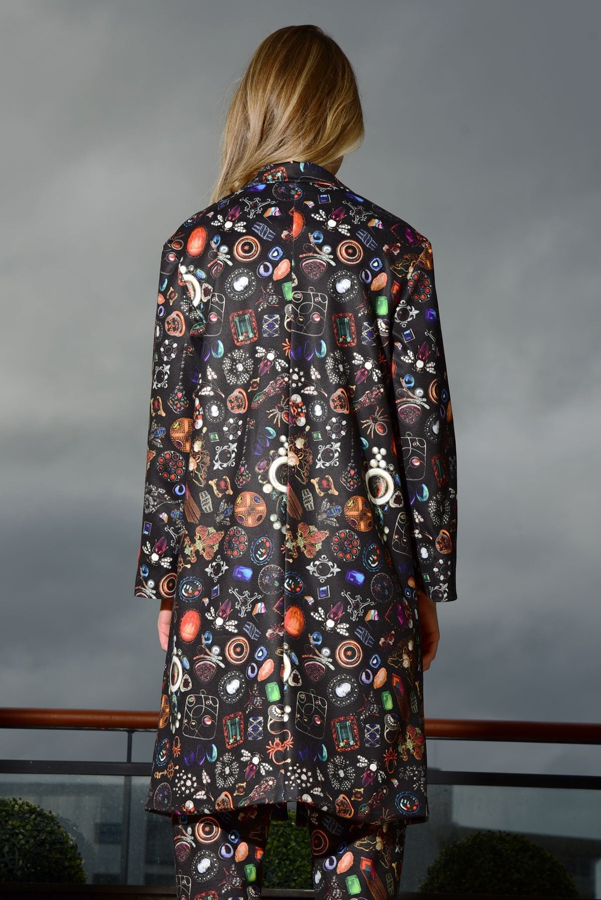 Curate Star Duster Coat - Jewels