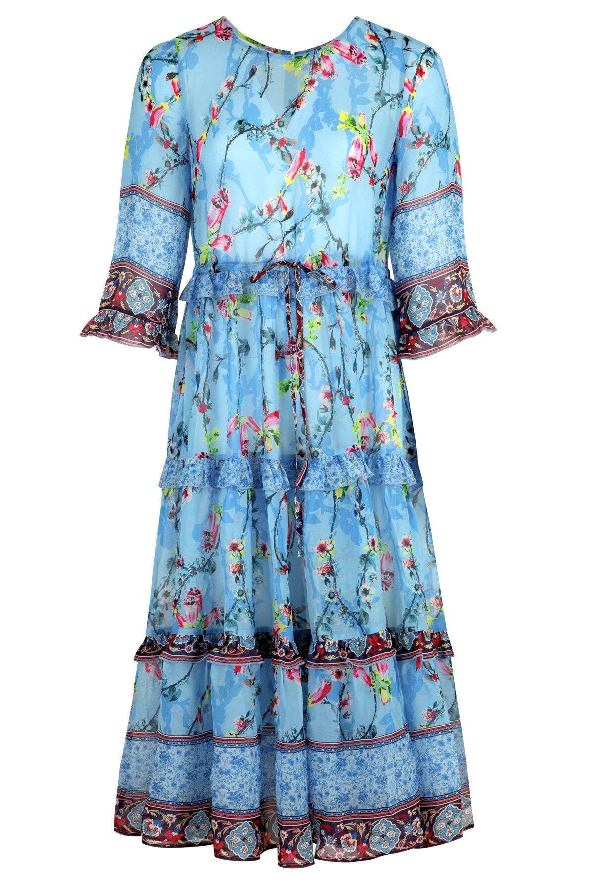 Curate Totally Worth It Dress - Blue