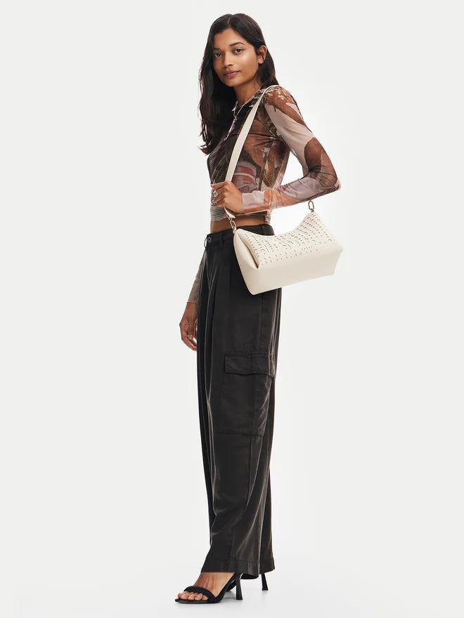 Desigual Bloomer Mayari Bag - Beige Crude