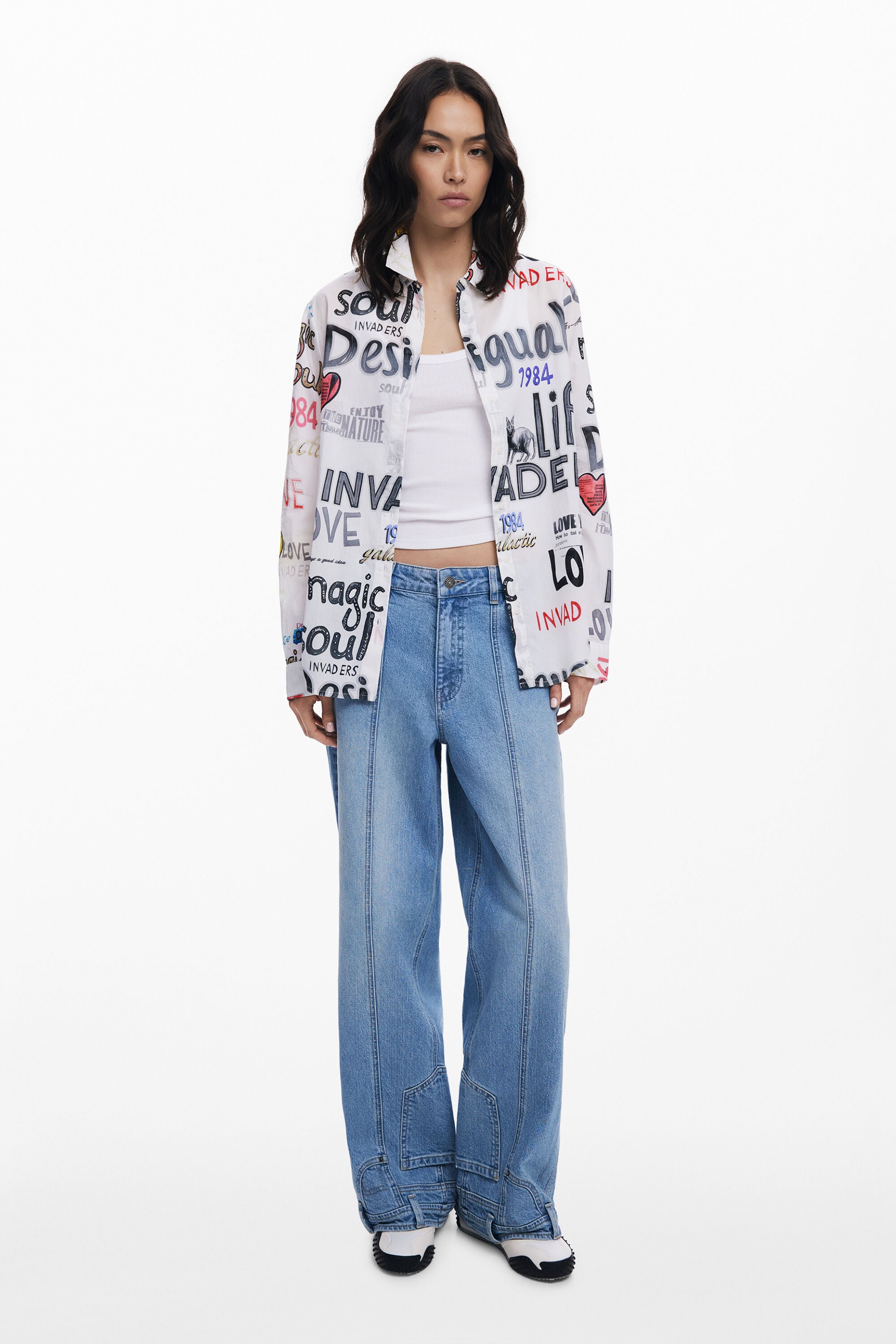 Desigual Soul Long Sleeve Shirt - Print