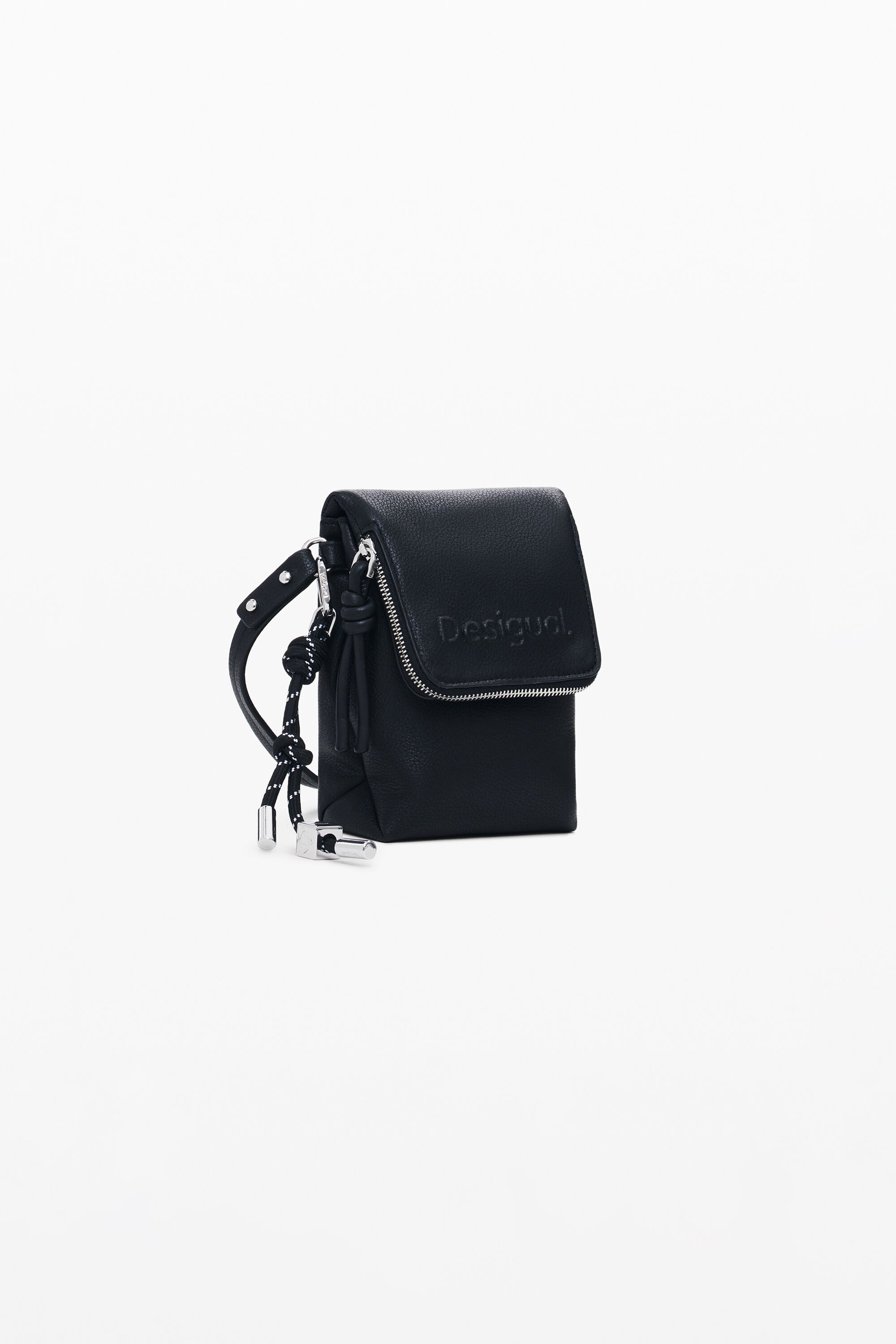 Desigual Multi Compartment Cross-Body Bag - Black