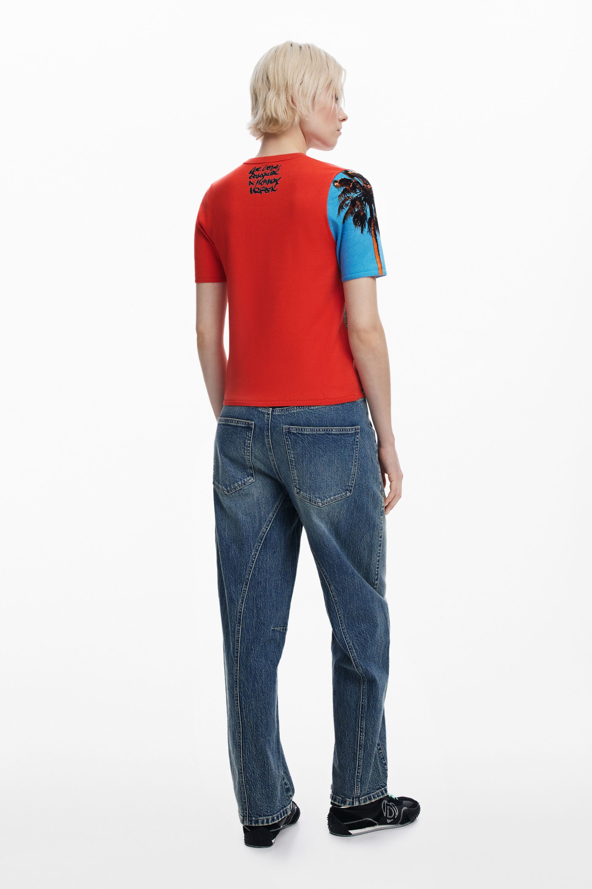 Desigual Patchwork Top