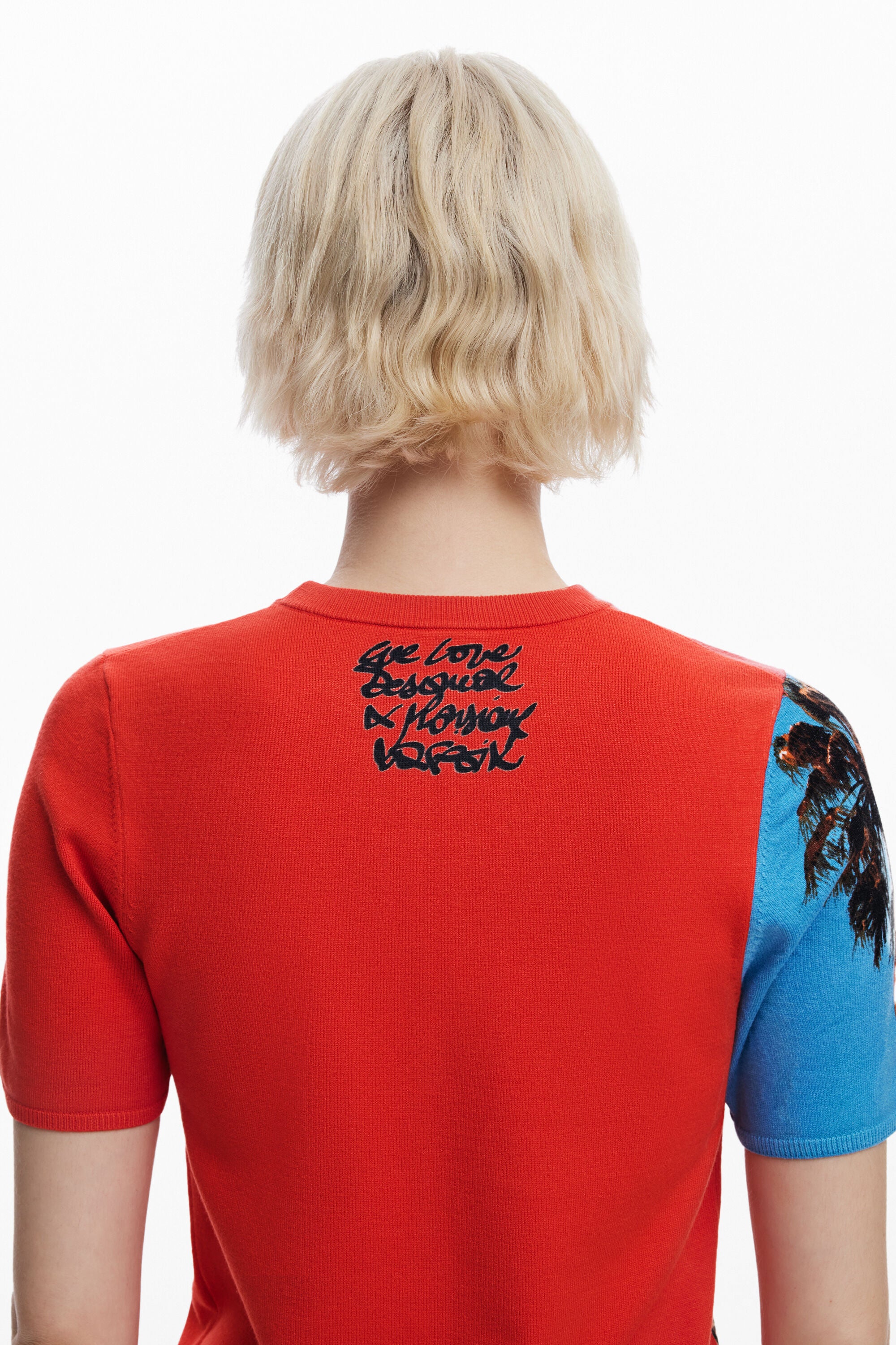 Desigual Patchwork Top
