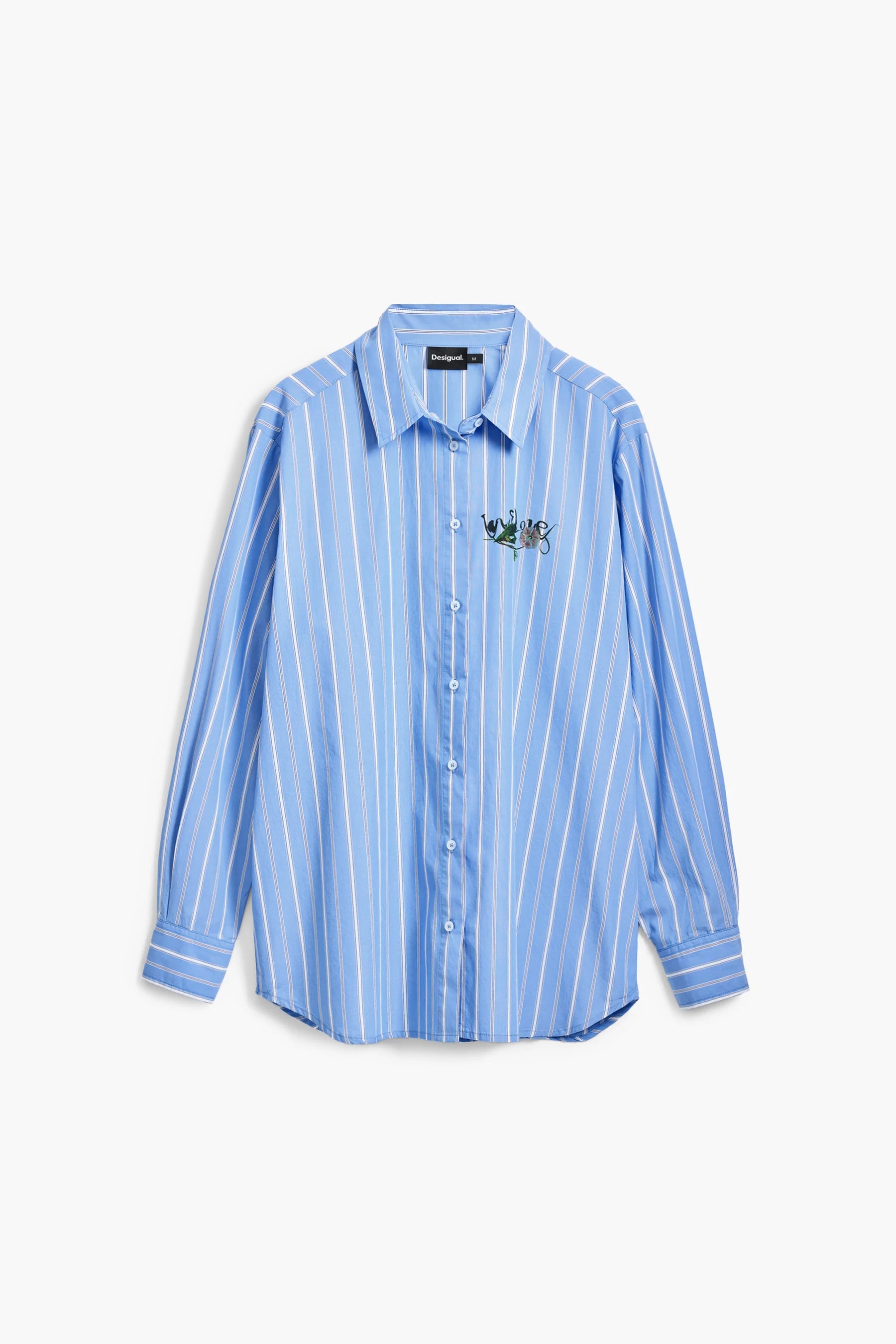 Desigual Oversized Striped Shirt 