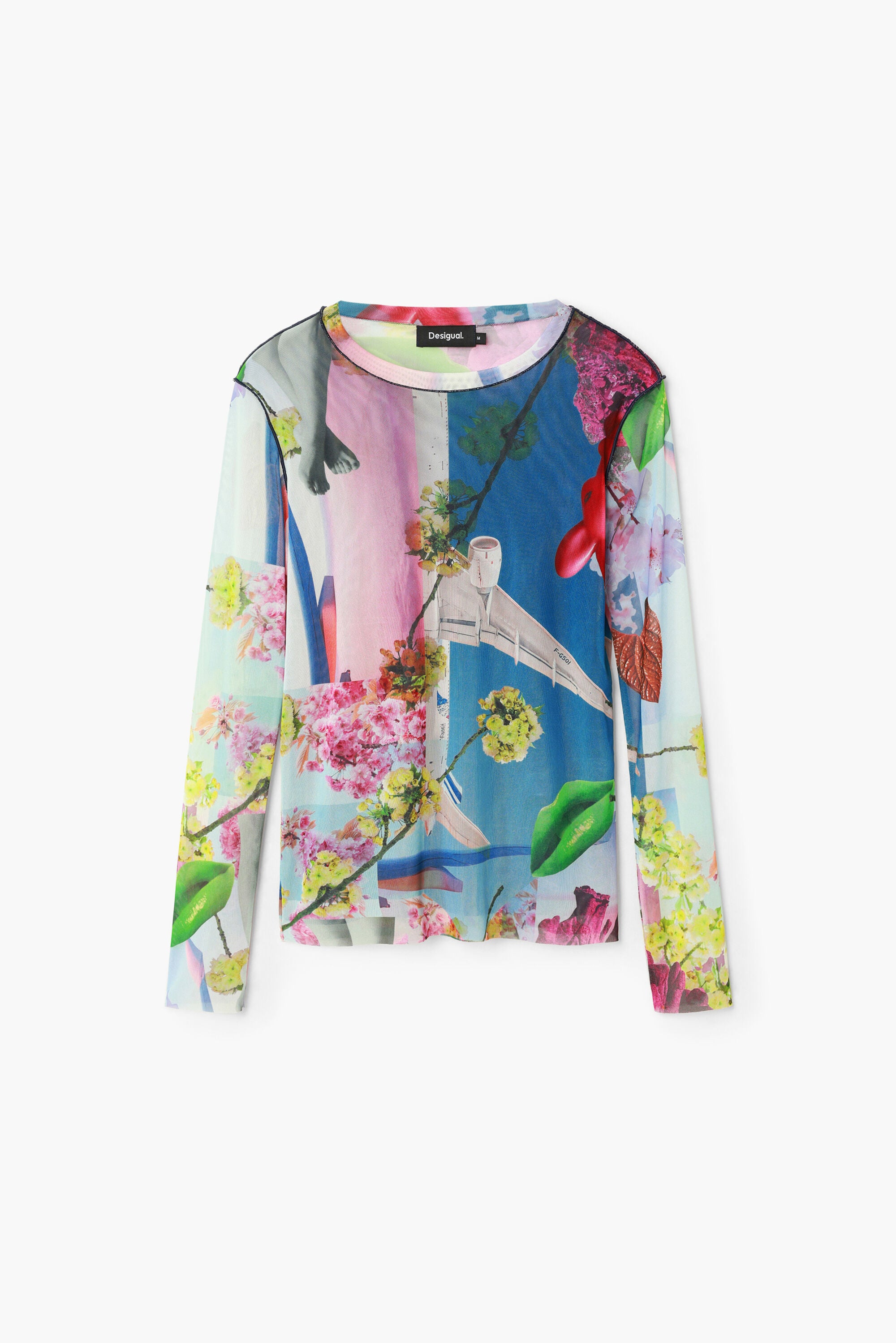 Desigual Mesh Top - Multi