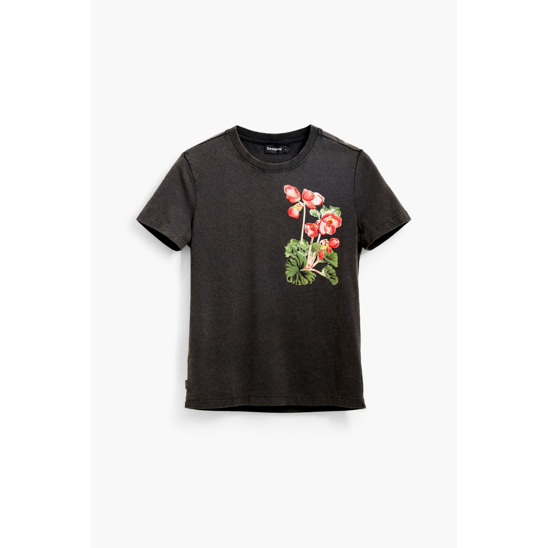 Desigual T'shirt  M Christian Lacroix - Botanical / Washed Black