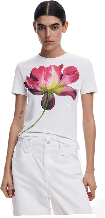 Desigual Arty Print Tee - 2 Colours