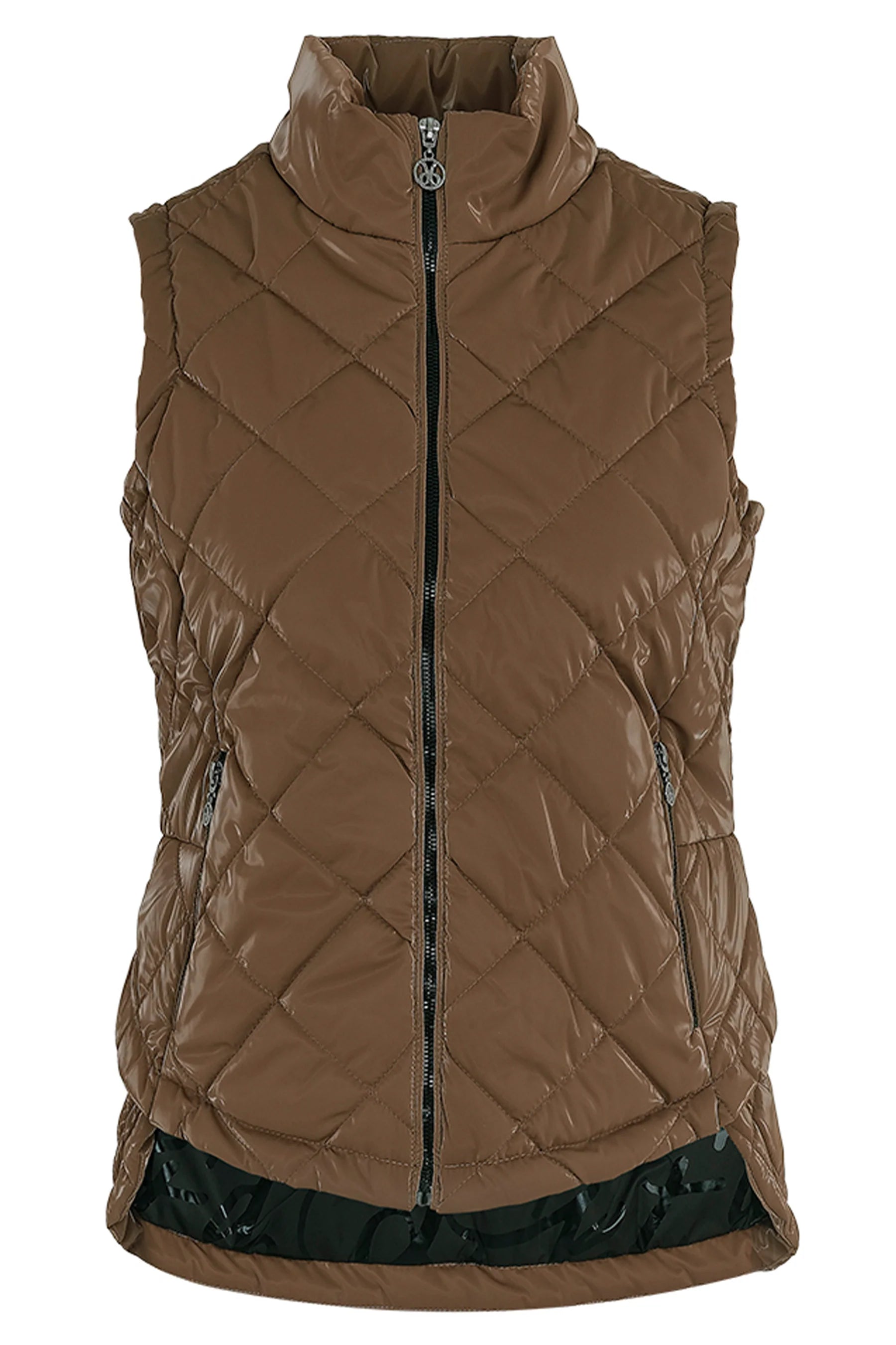 Dolcezza Quilted Vest 73860 - Camel