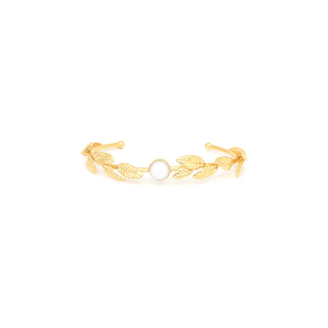 Frank Herval Merry C Shaped Bangle - Gold