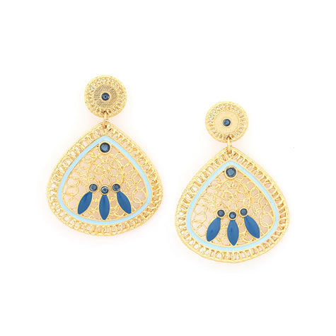 Frank Herval Naomie Earings - Gold