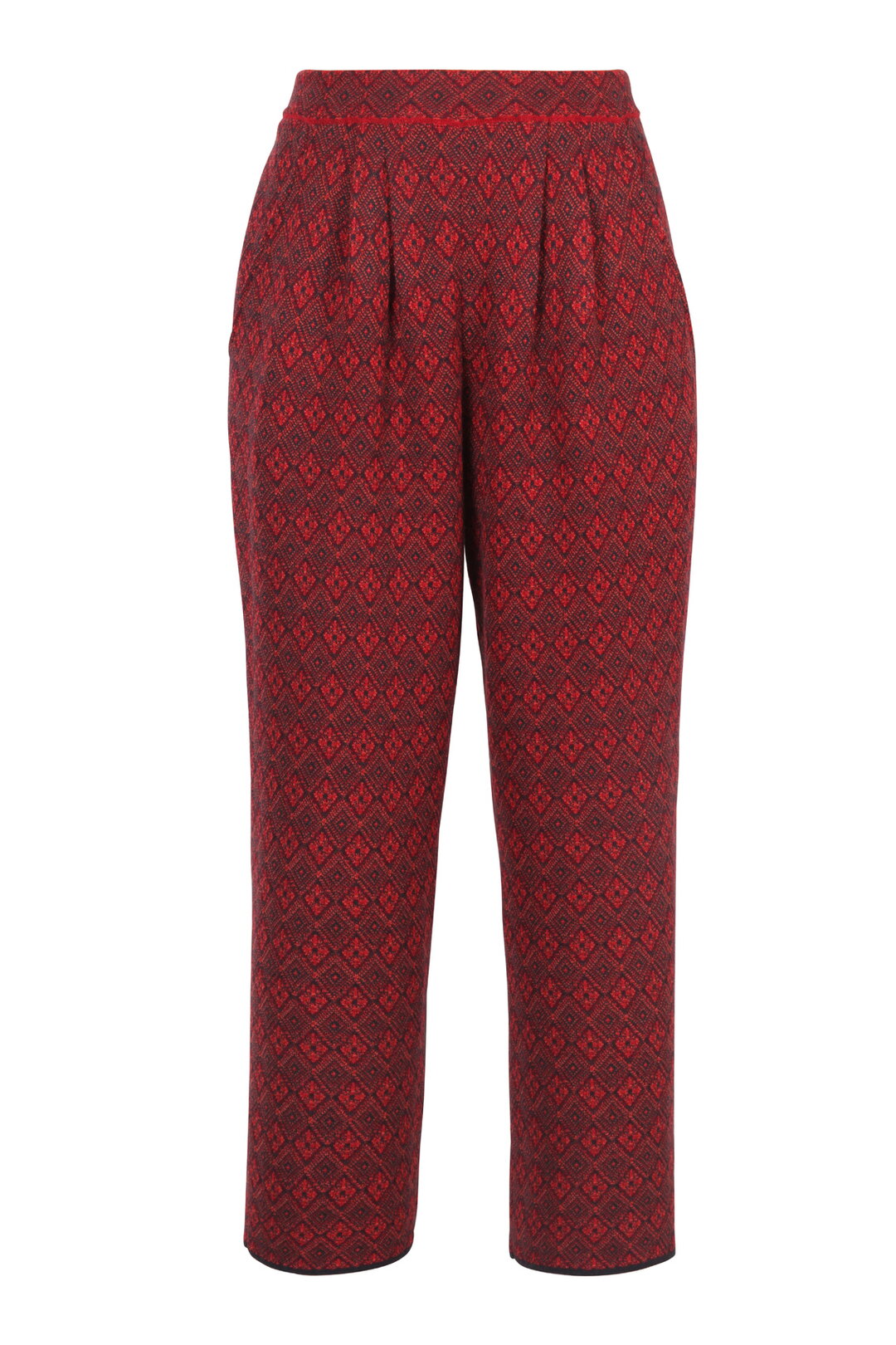 Ivko Jacquard Pants - Cinnabar