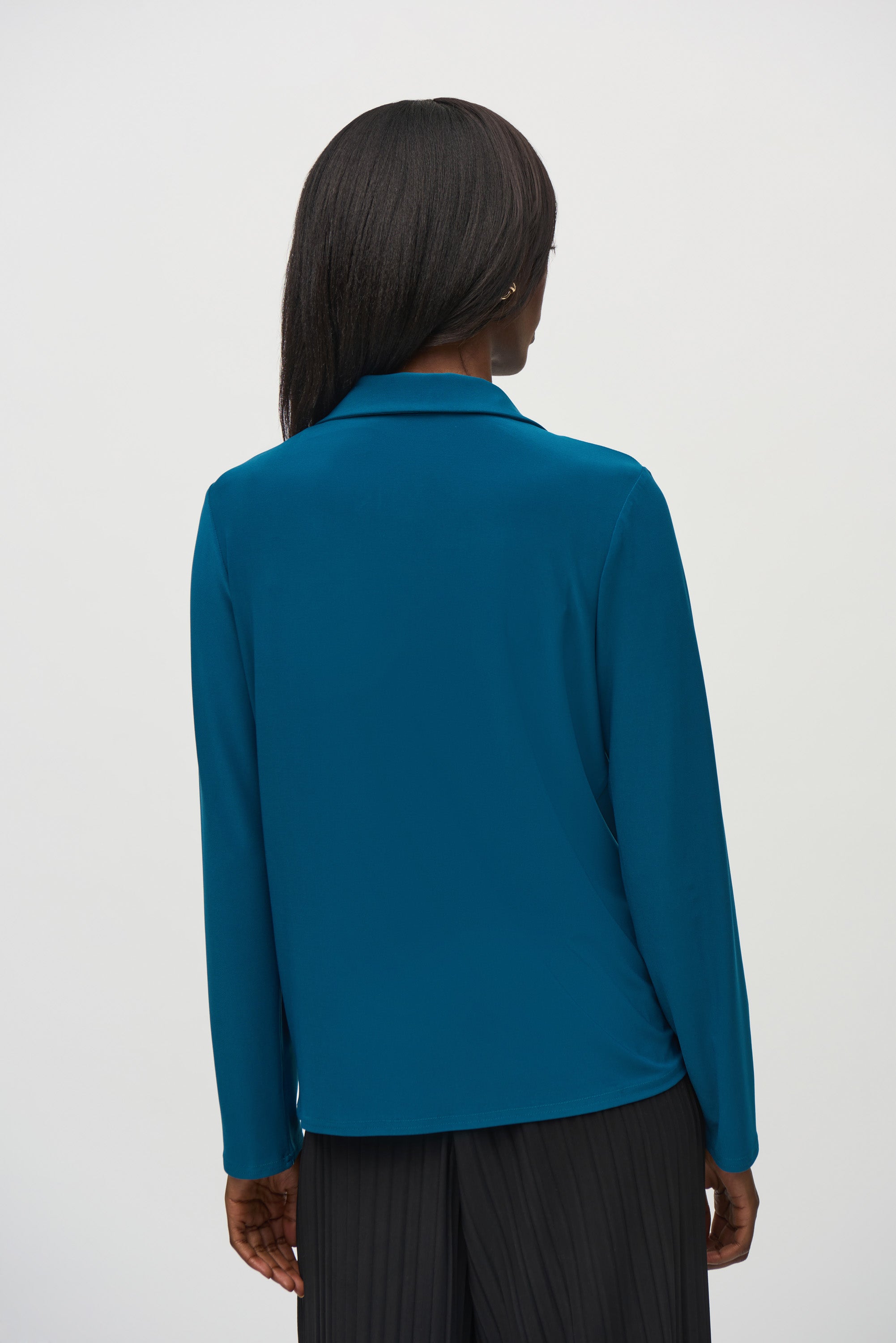 Joseph Ribkoff Cowl Neck Top 244226 - Twilight
