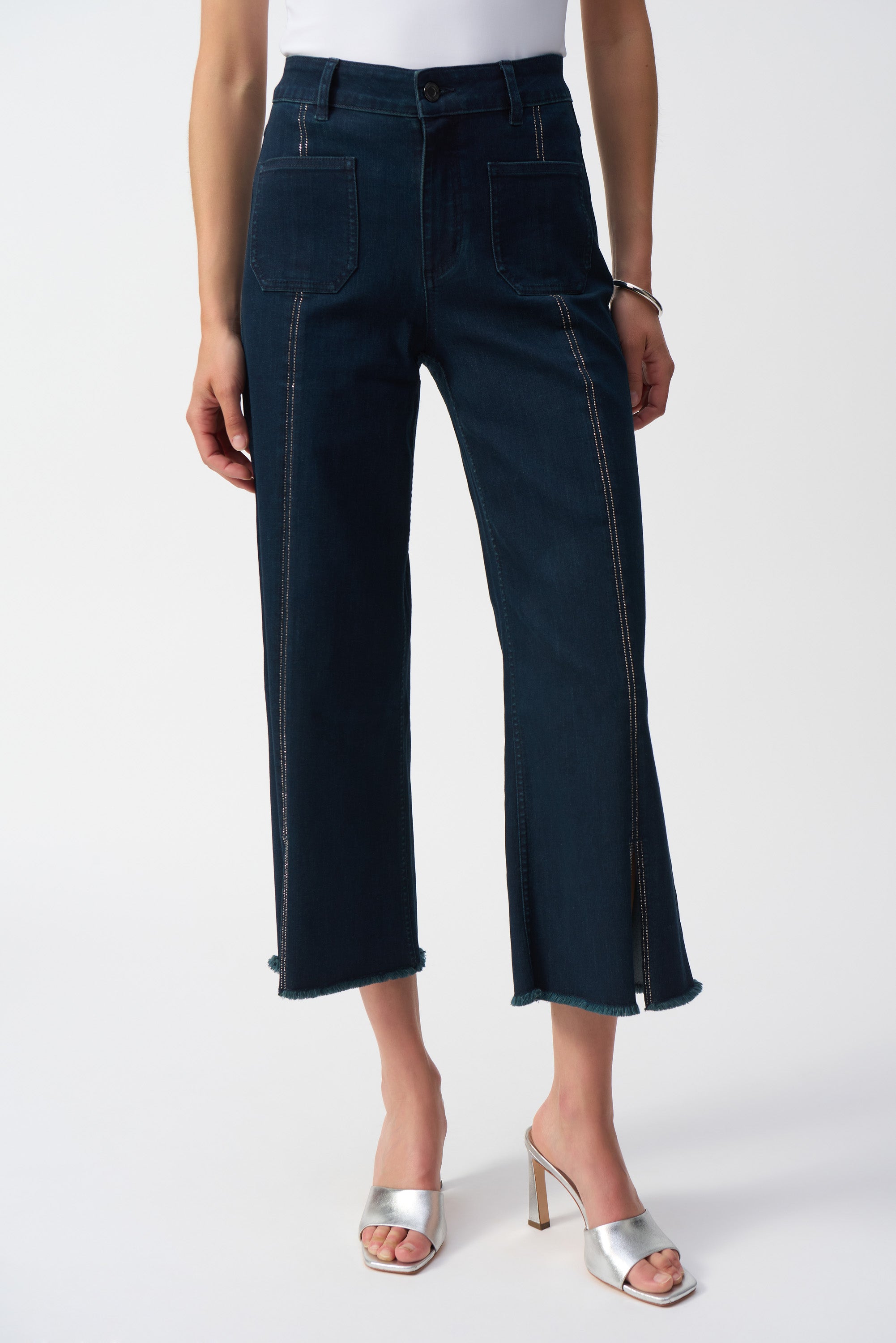 Joseph Ribkoff Culotte Jean 241903 - Dark Denim