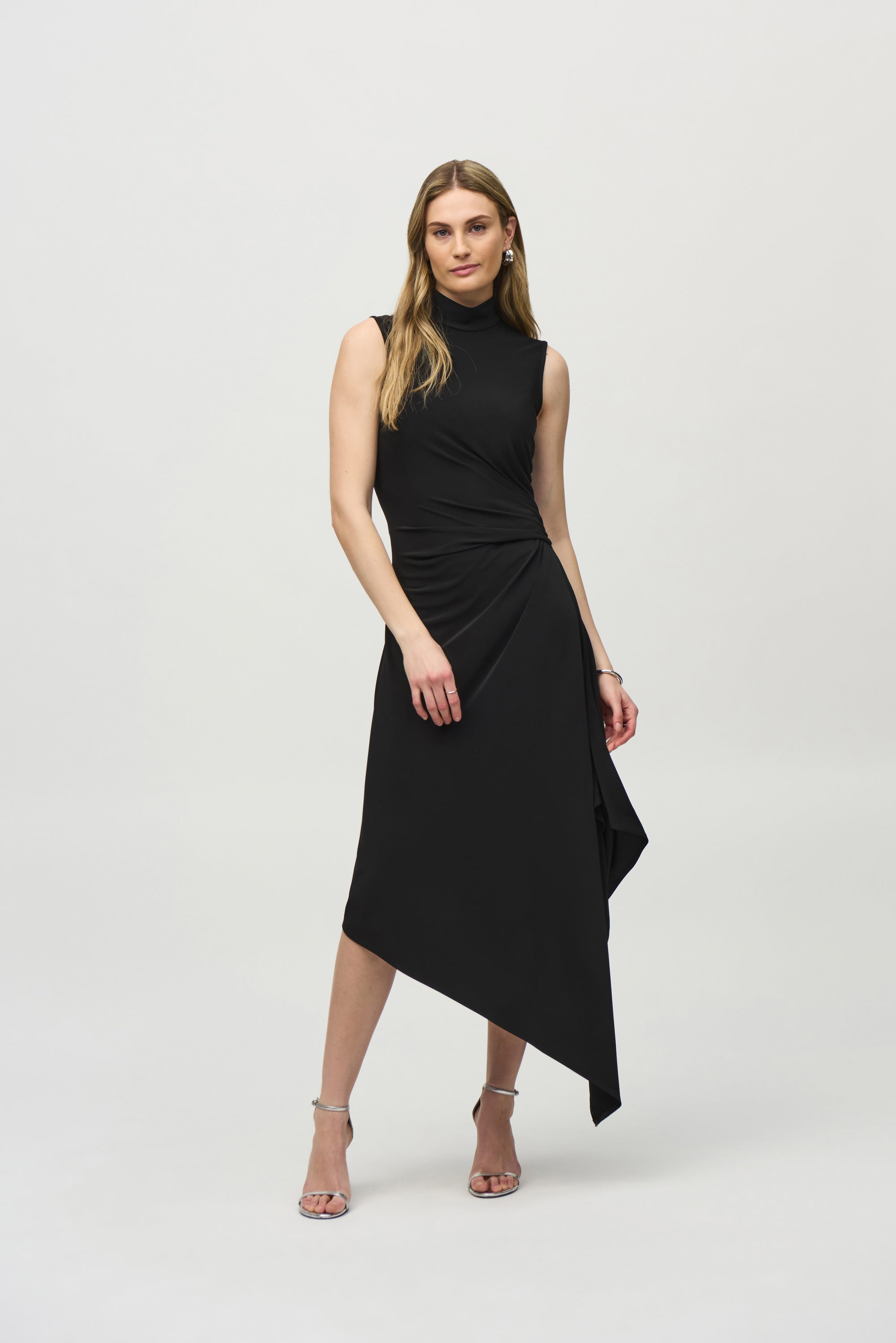 cocktail dresses perth wa Joseph Ribkoff Signature Foiled Wrap Dress 253742