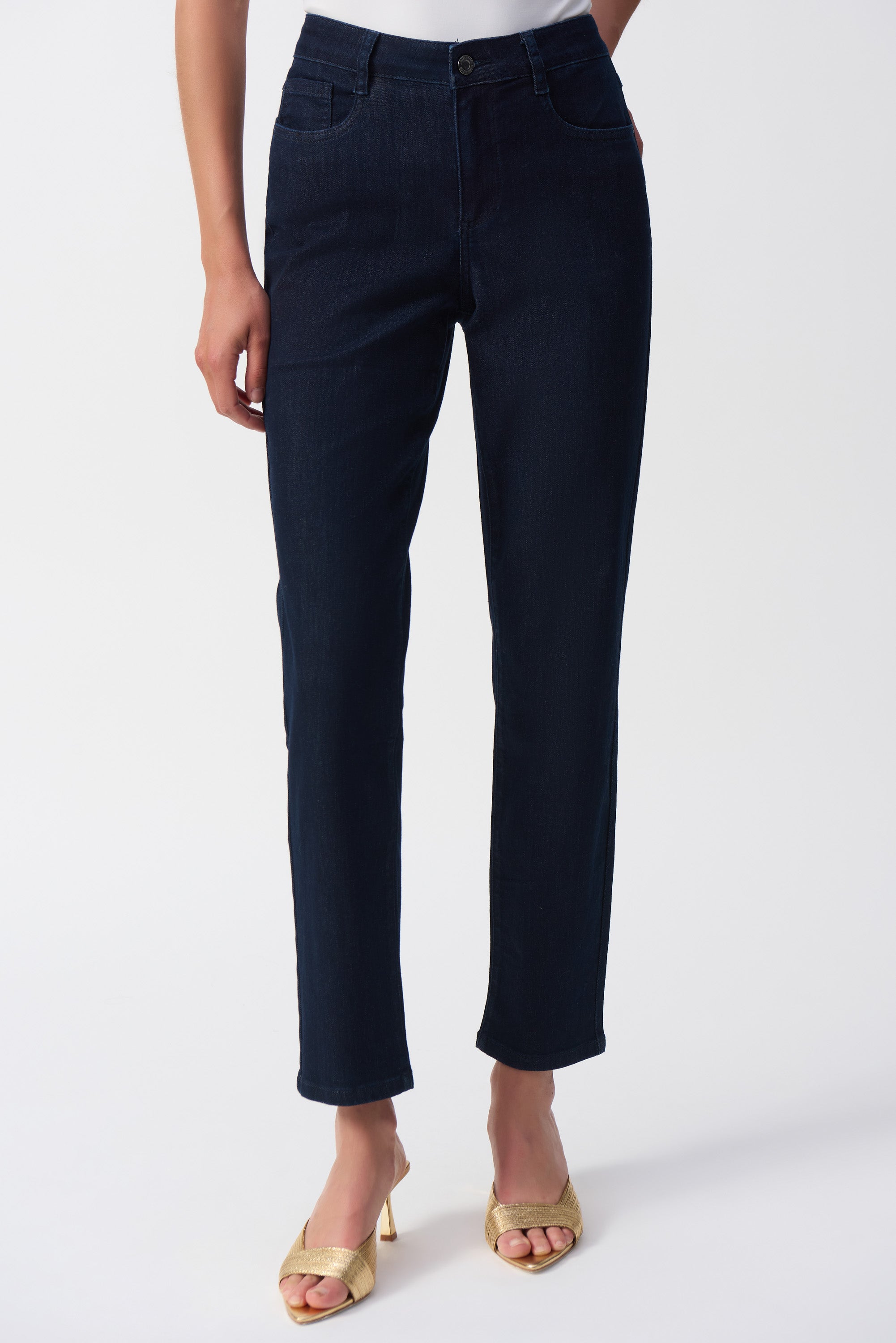 Joseph Ribkoff Gia Classic Fit Stretch Jeans 251966 - Dark Denim Blue