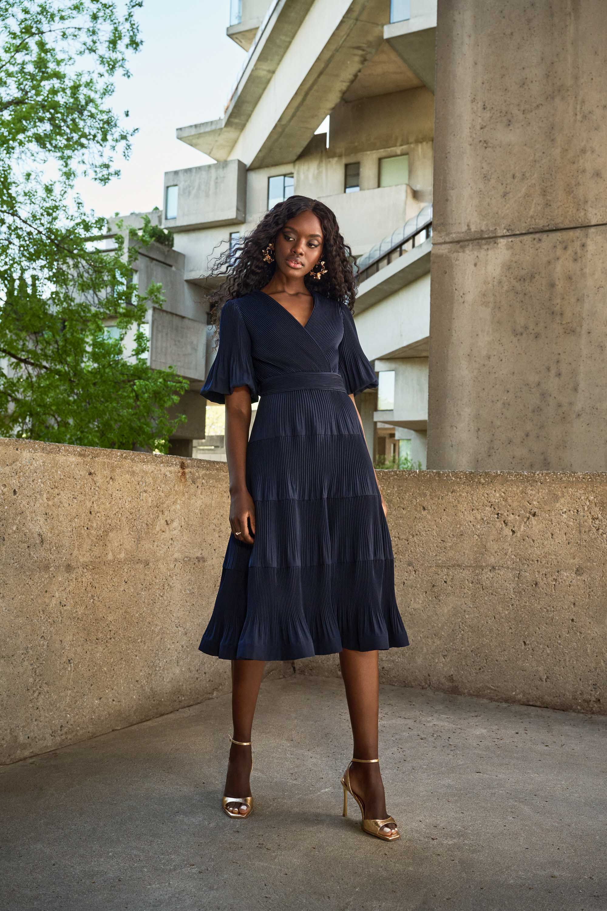 Dress midnight blue online
