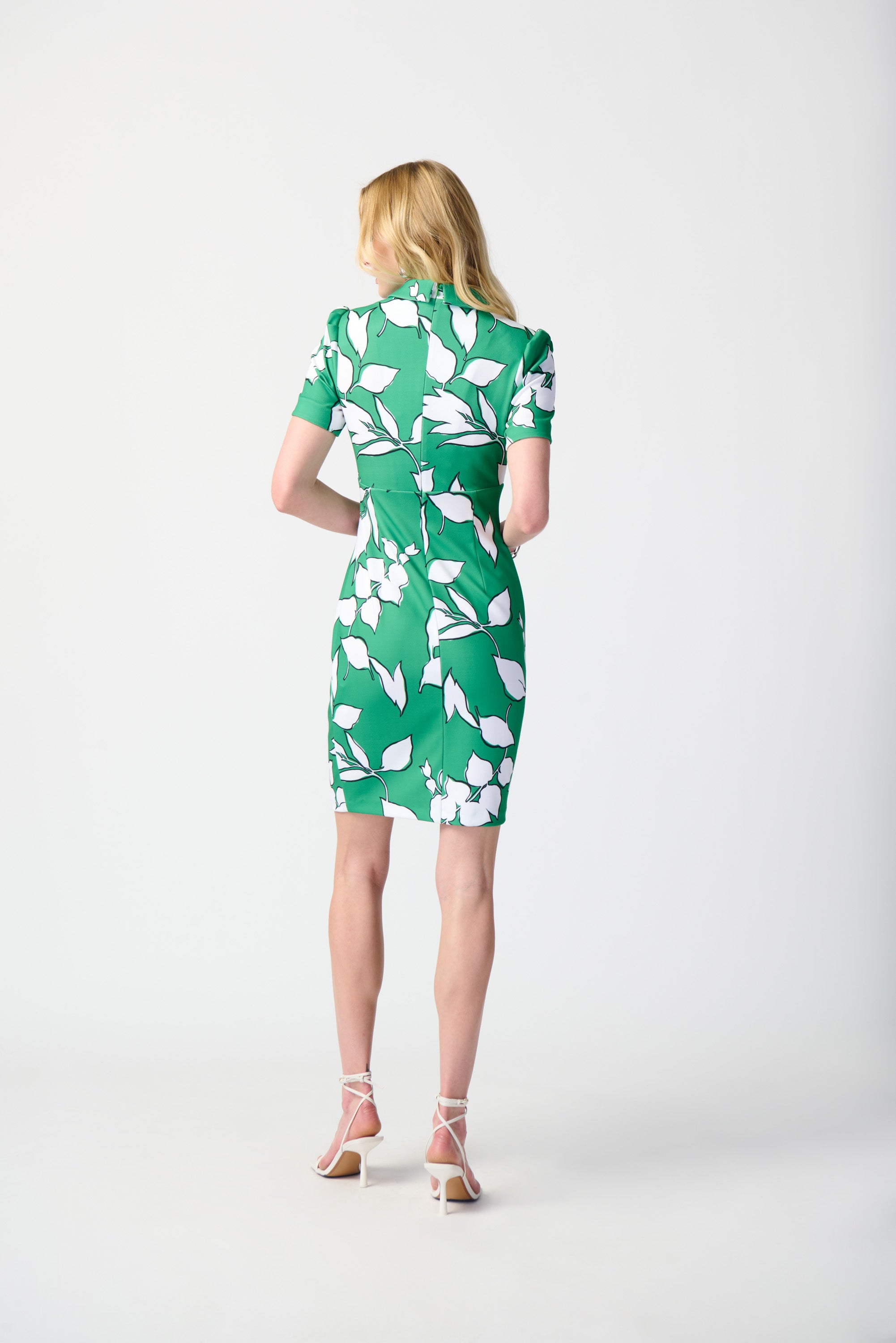 Joseph Ribkoff Floral Print Crepe Dress 241033 - Green/Multi – Trends  Boutique Midland