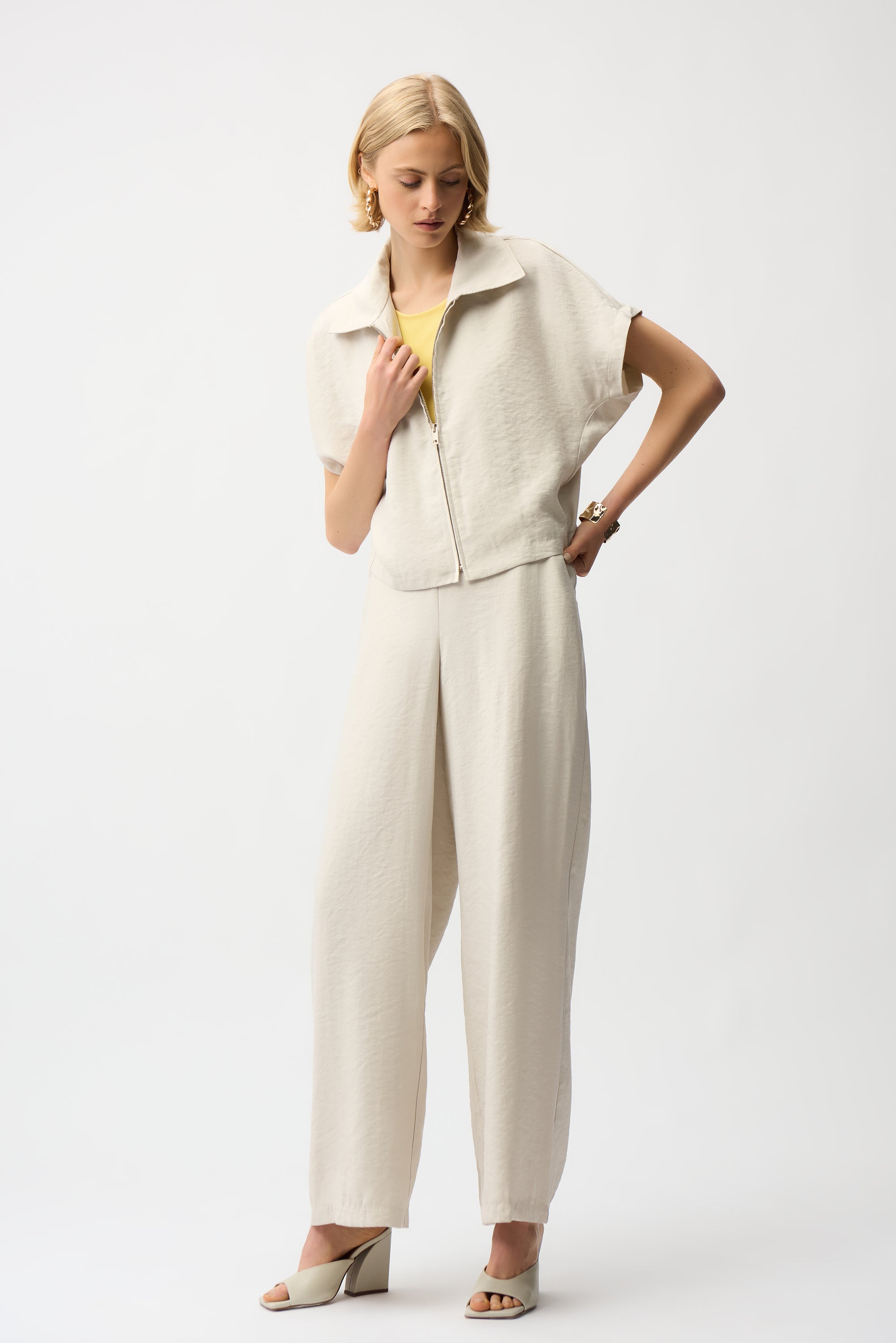 Joseph Ribkoff Boxy Jacket 261237 - Moonstone