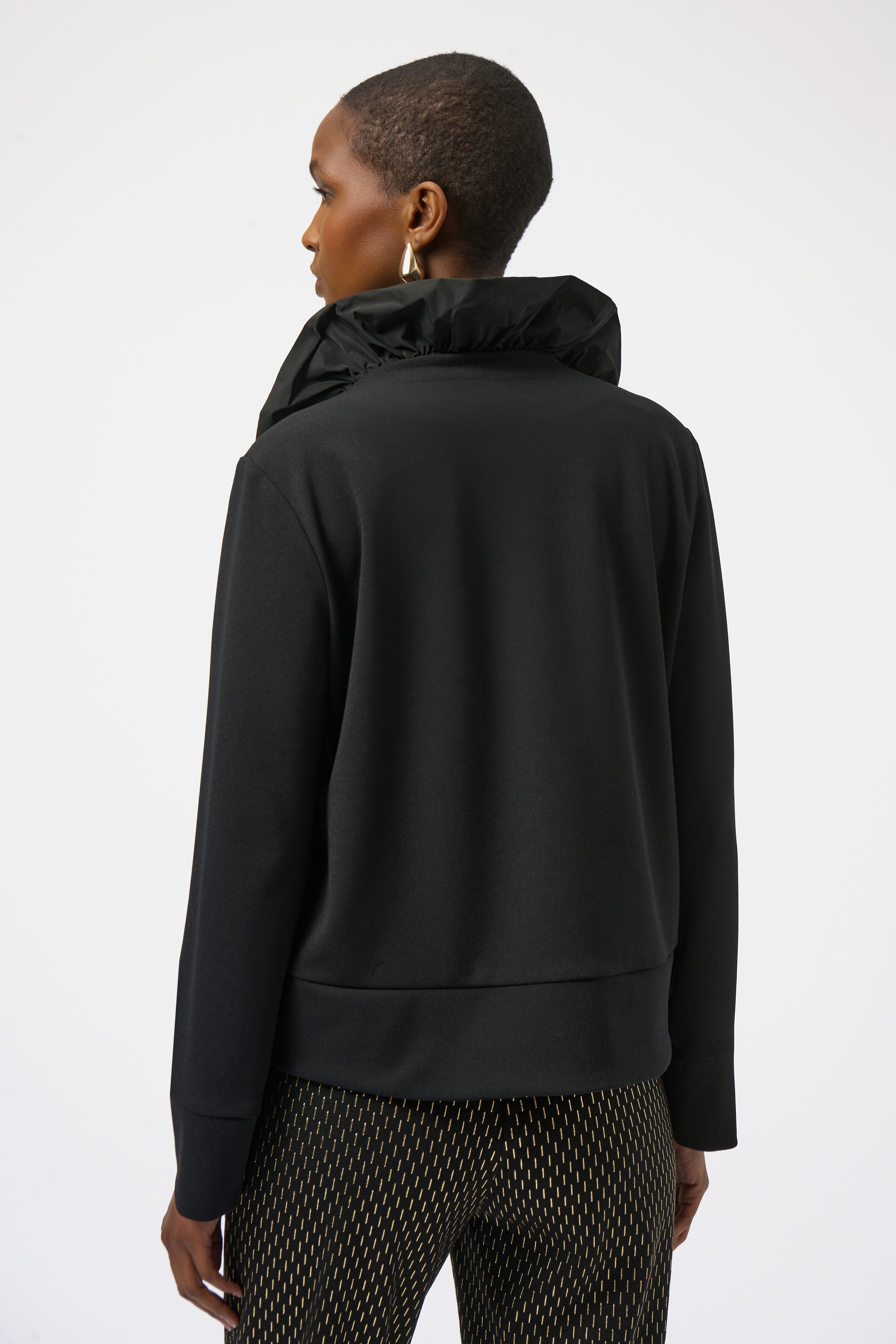 Joseph Ribkoff Memory Straight Jacket 254042 - Black