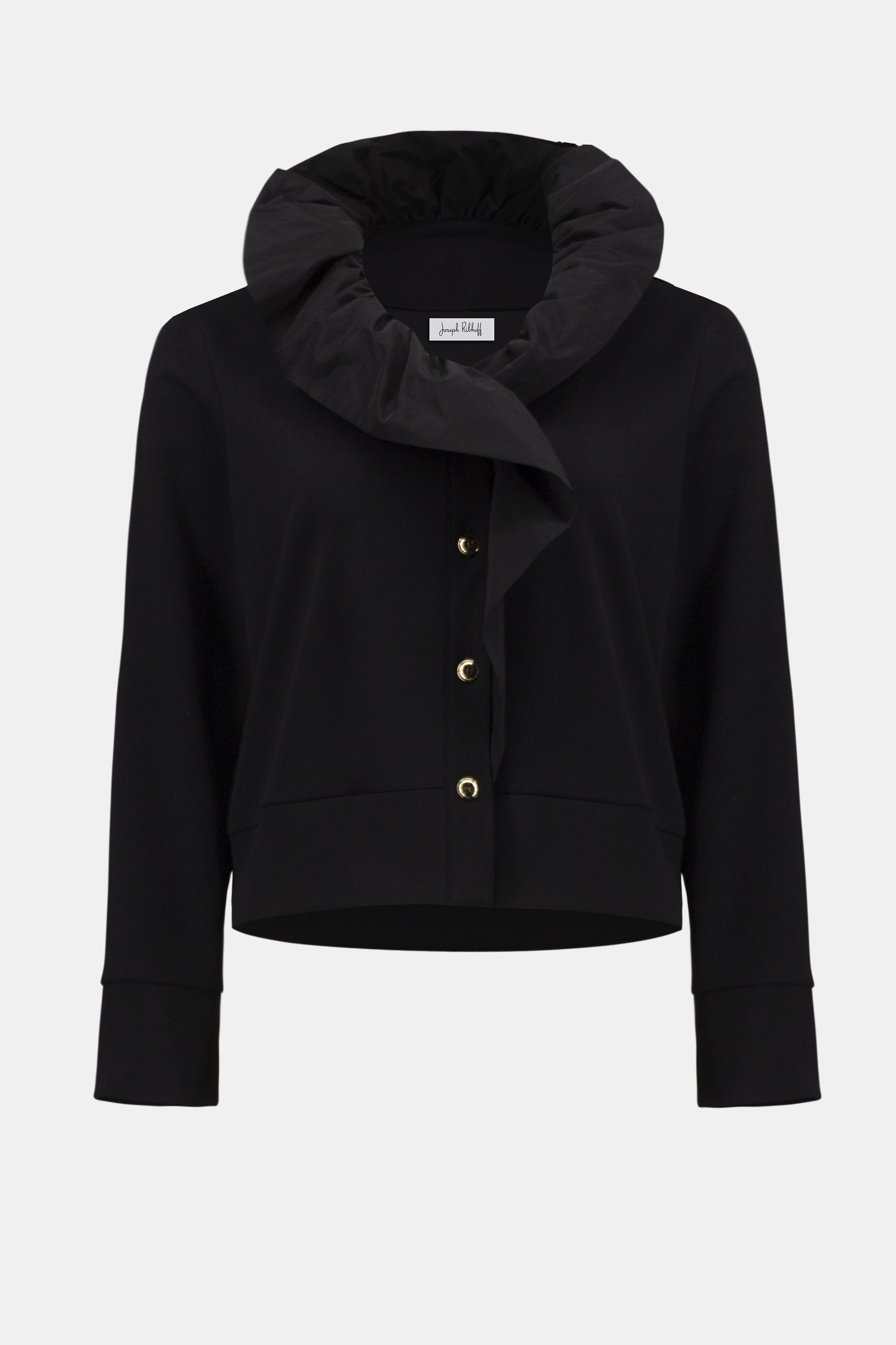 Joseph Ribkoff Memory Straight Jacket 254042 - Black