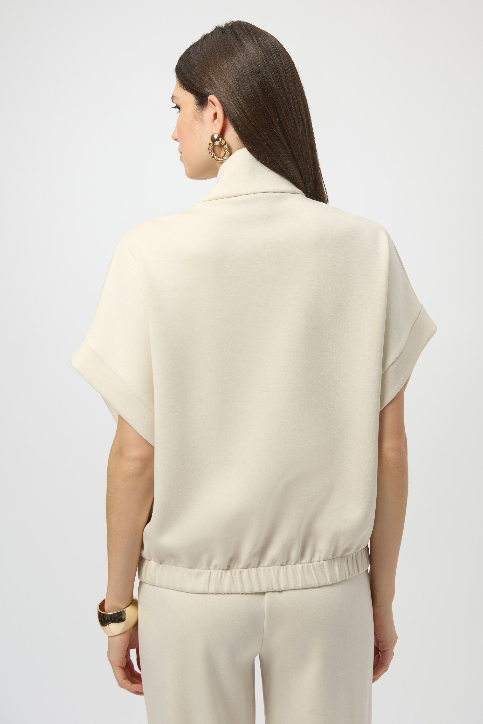 Joseph Ribkoff Scuba Boxy Jacket 254145 - Birch