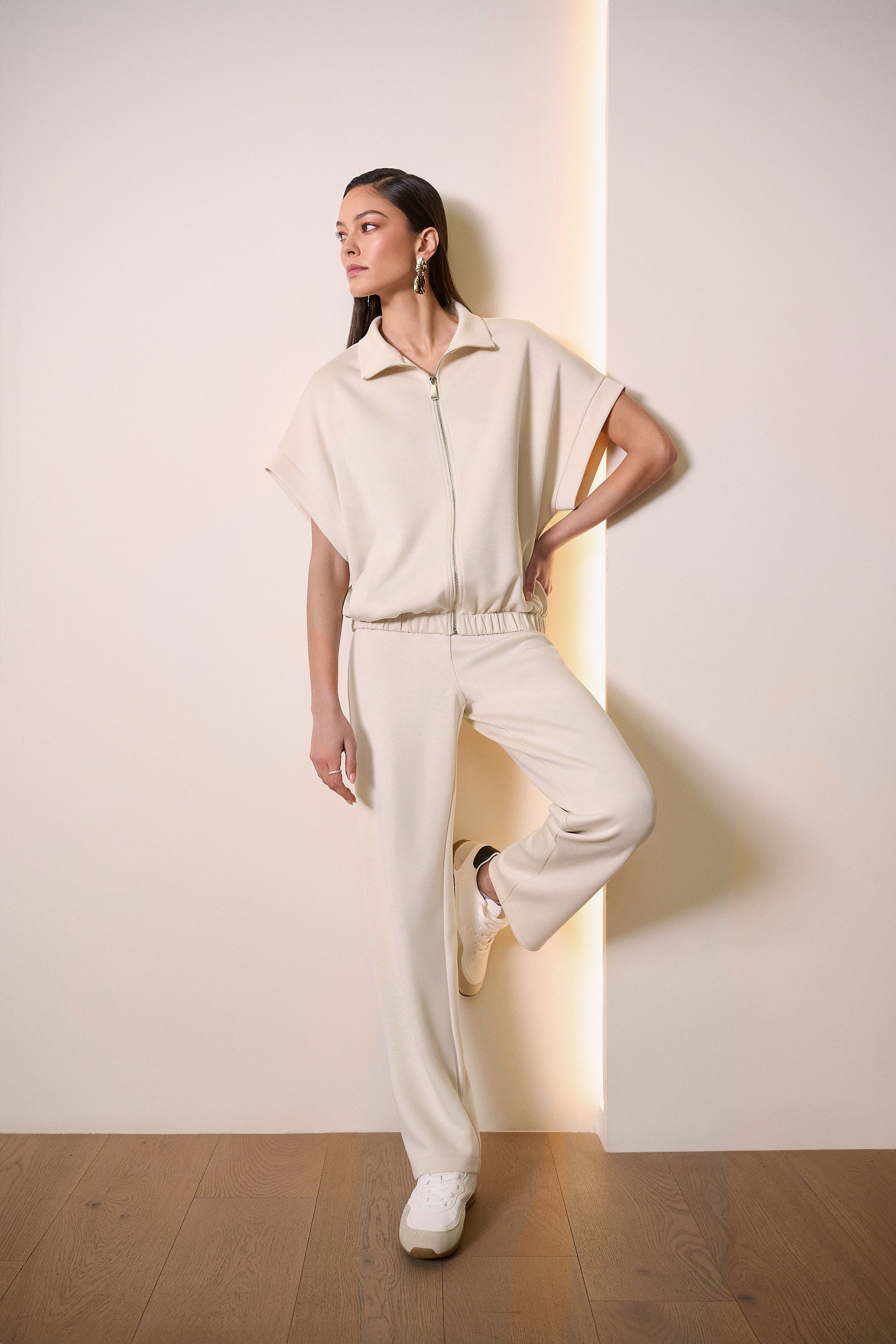 Joseph Ribkoff Scuba Jersey Pull-On Pants 254209 - Birch