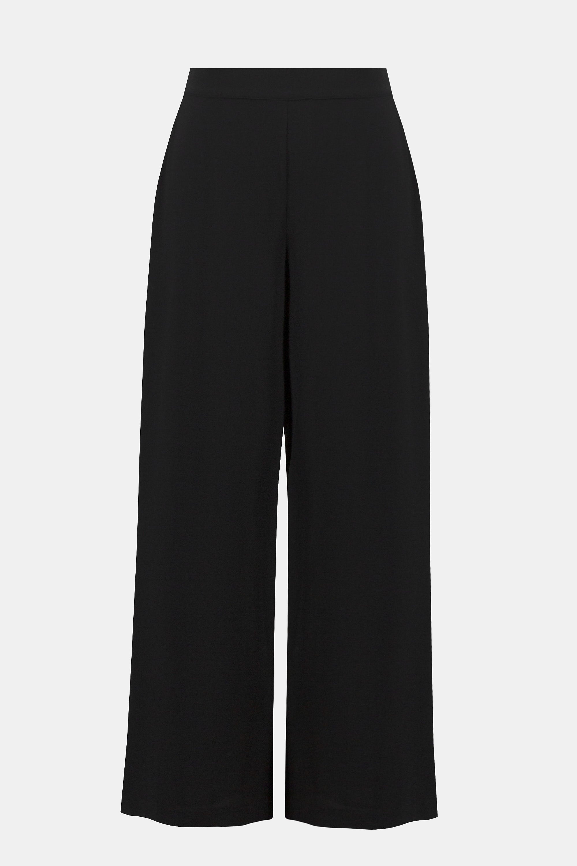 Joseph Ribkoff Signature Georgette Straight Leg Pants 253756 - Black