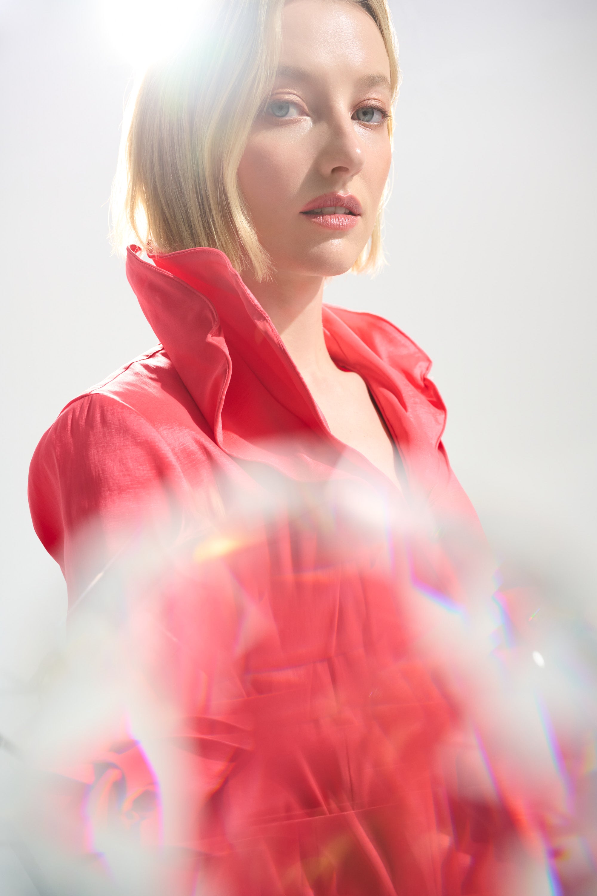 Joseph Ribkoff Signature Fit & Flare Dress 261719 - Paradise Coral