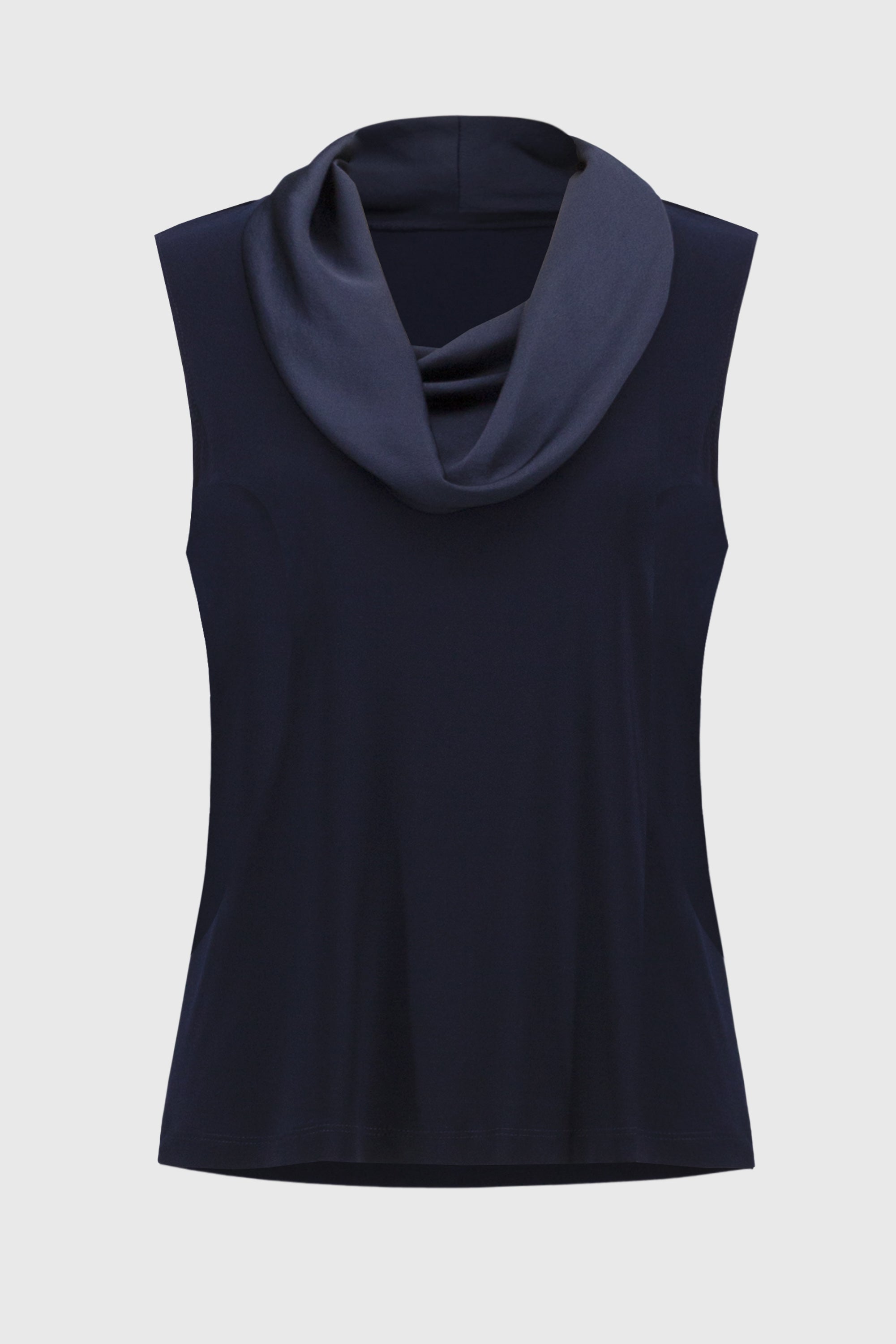 Joseph Ribkoff Satin Sleeveless Top 251276 - Midnight Blue
