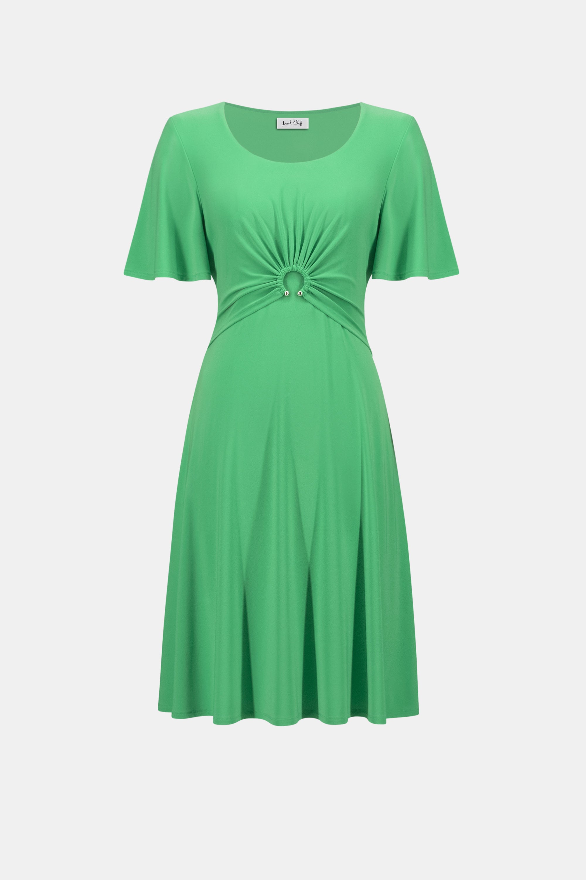 Joseph Ribkoff Fit & Flare Dress 262034 - Palm Green