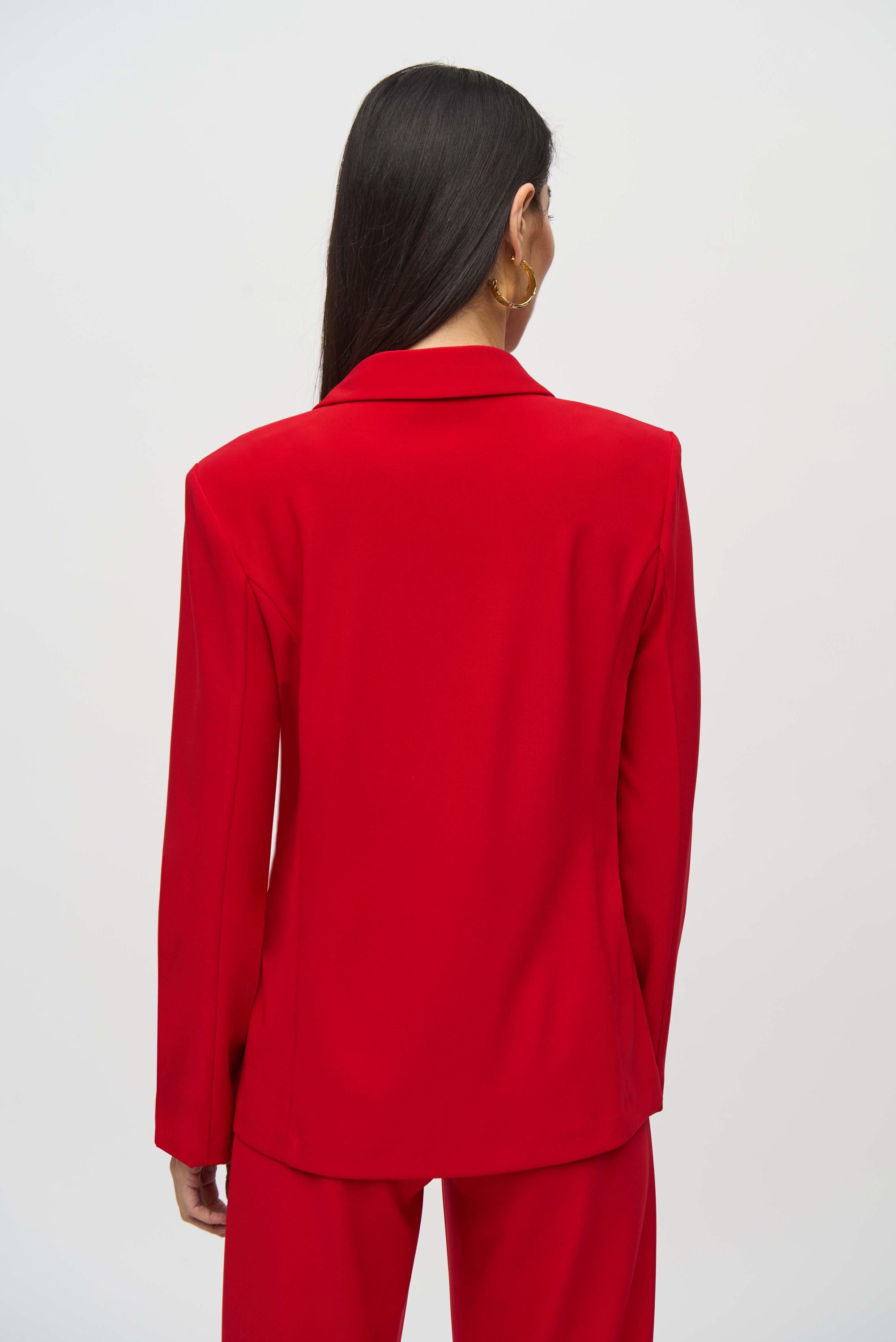 Joseph Ribkoff Fitted Blazer 244095 - Lipstick Red
