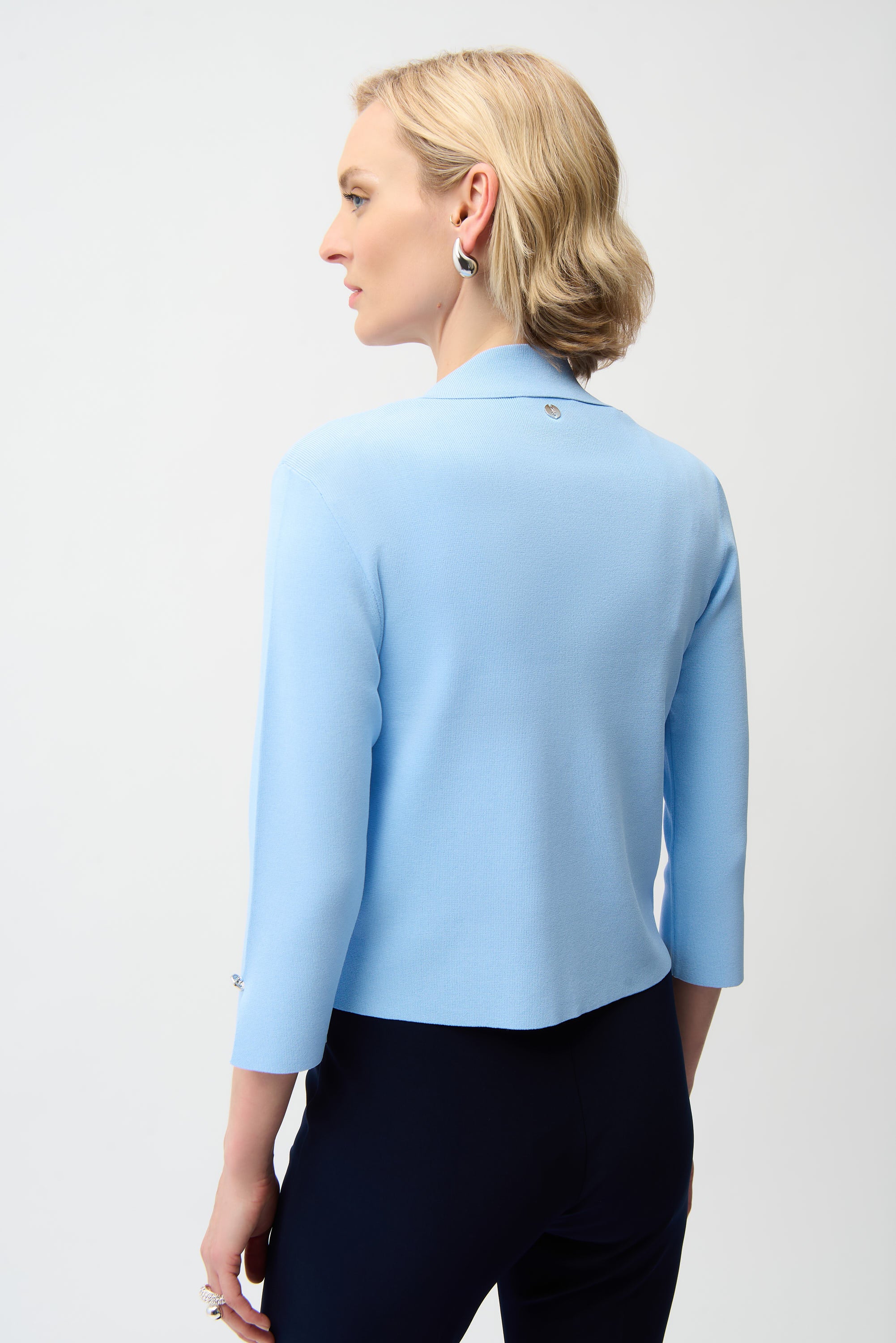Joseph Ribkoff Open-Front Cardigan Sky Blue - 261920