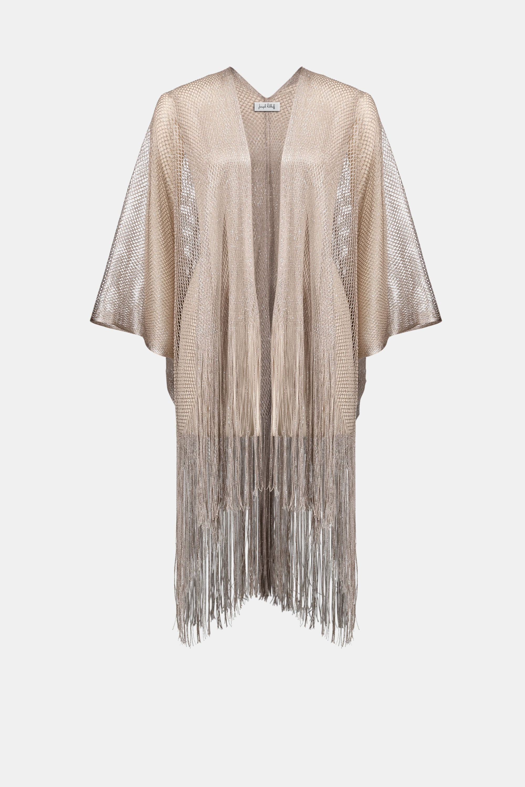 Joseph Ribkoff Draped Cover-Up With Fringe 262973 - 2 Colours