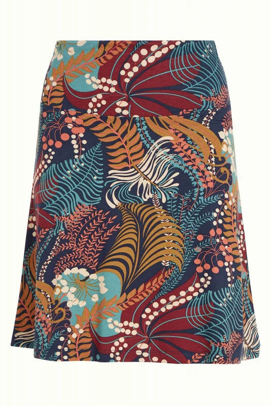 King Louie Border Skirt Nightingale - Blue