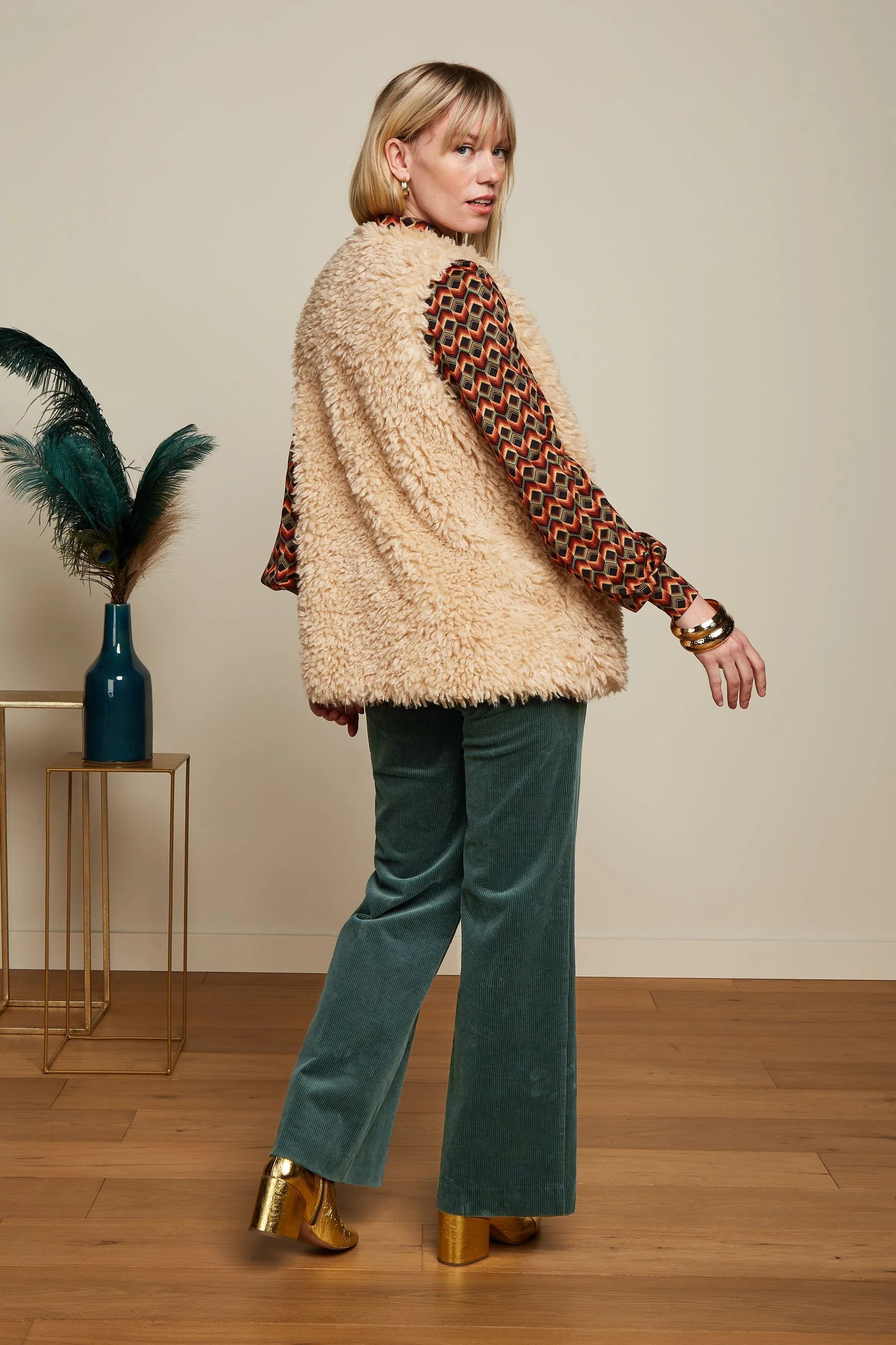 Gilet boheme clearance