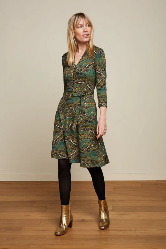King Louie Emmy Dress Venus - Blue
