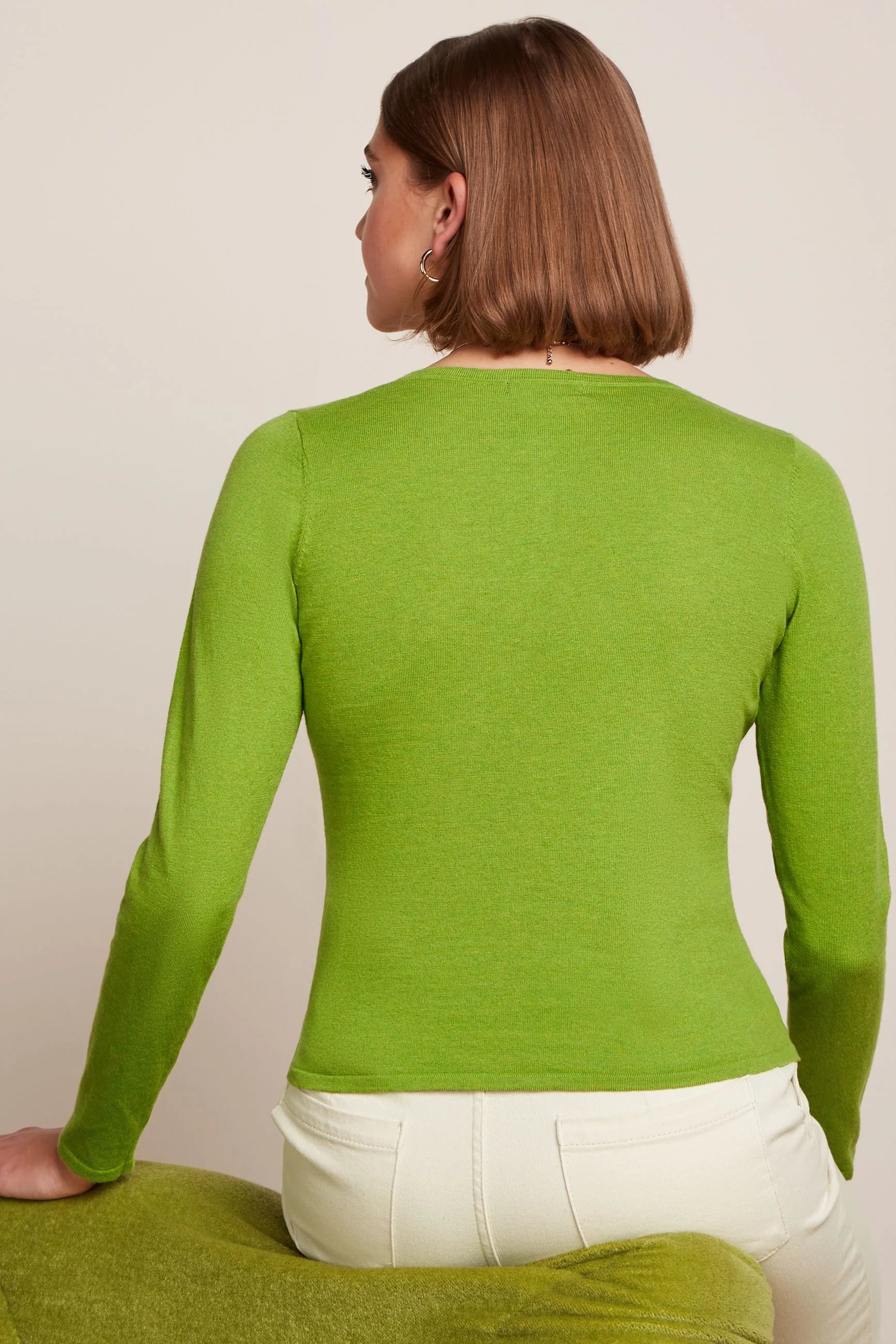 King Louie Round Neck Cardigan Cocoon - 2 Colours