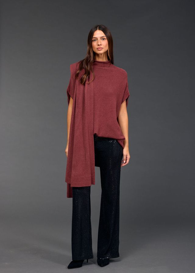 Lauren Vidal Tunic Sweater - Granit